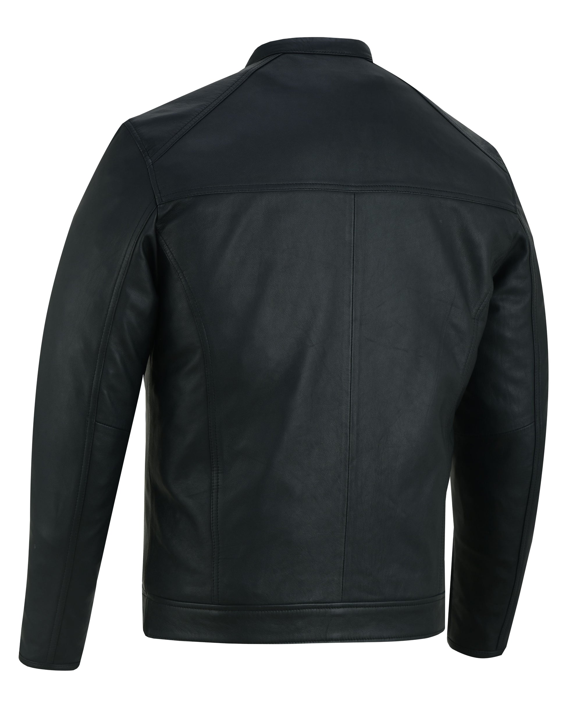 Duke Men’s Fashion Lambskin Leather Jacket Men's Leather Jackets Renegade Classics