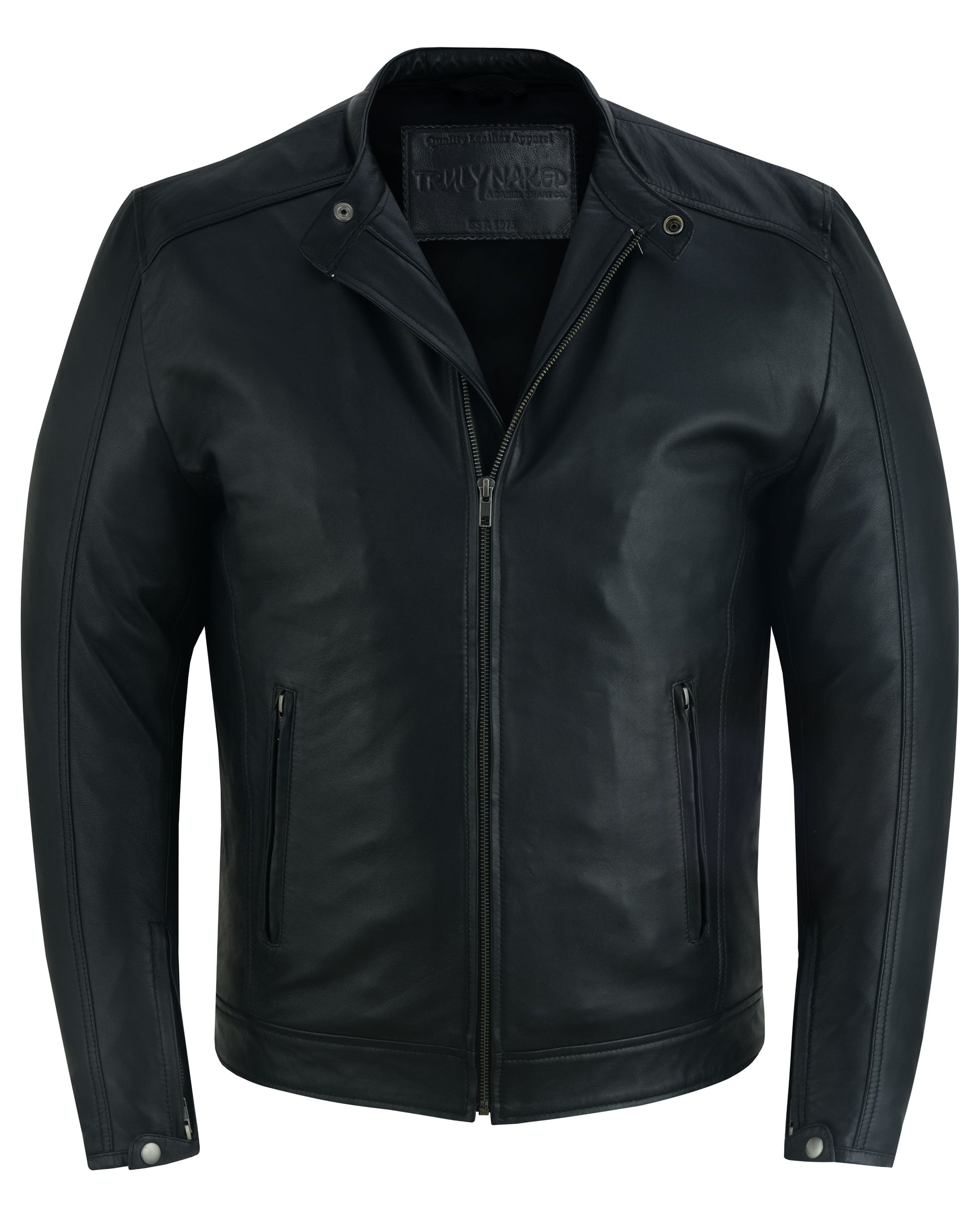 Duke Men’s Fashion Lambskin Leather Jacket Men's Leather Jackets Renegade Classics
