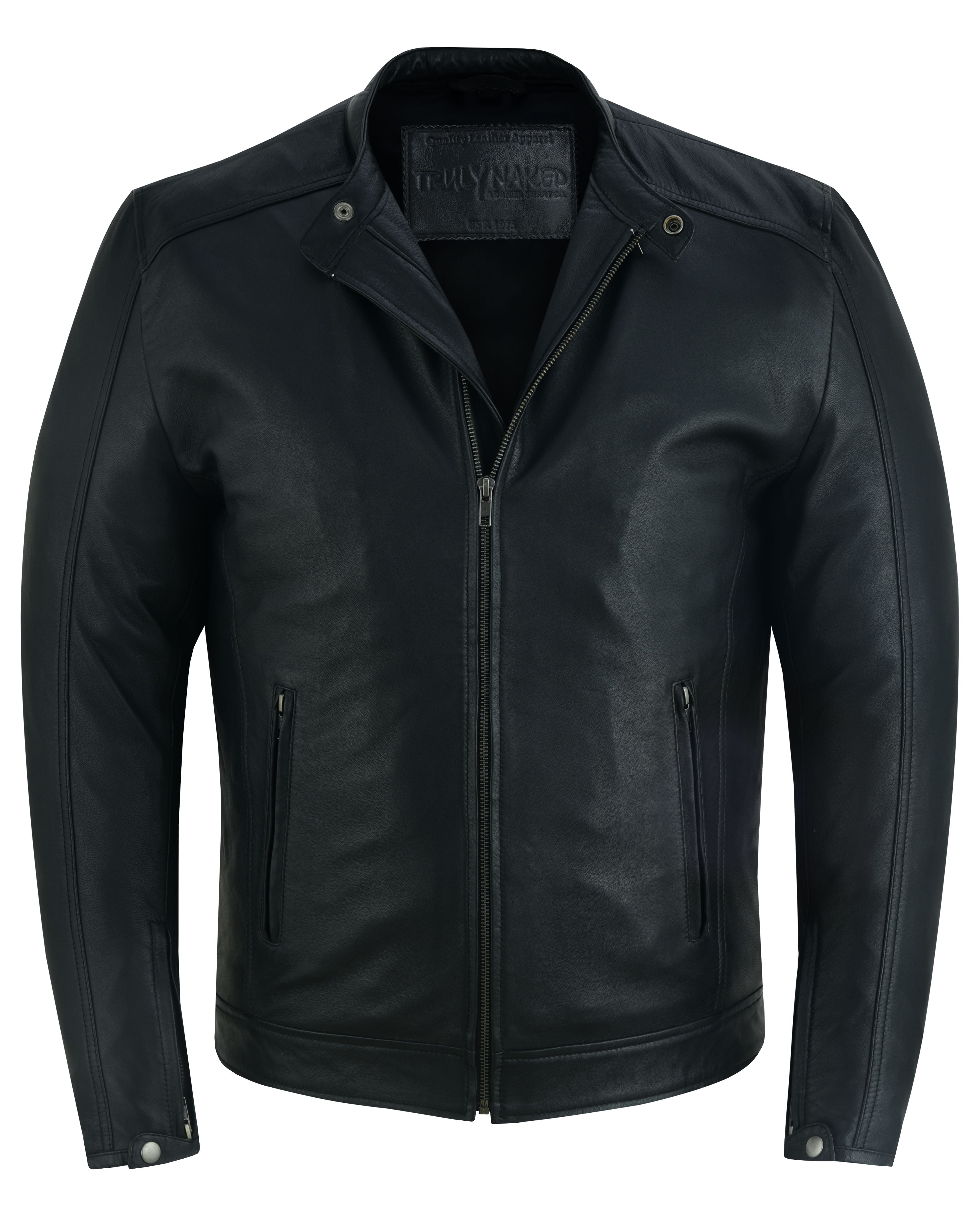 Duke Men’s Fashion Lambskin Leather Jacket Men's Leather Jackets Renegade Classics