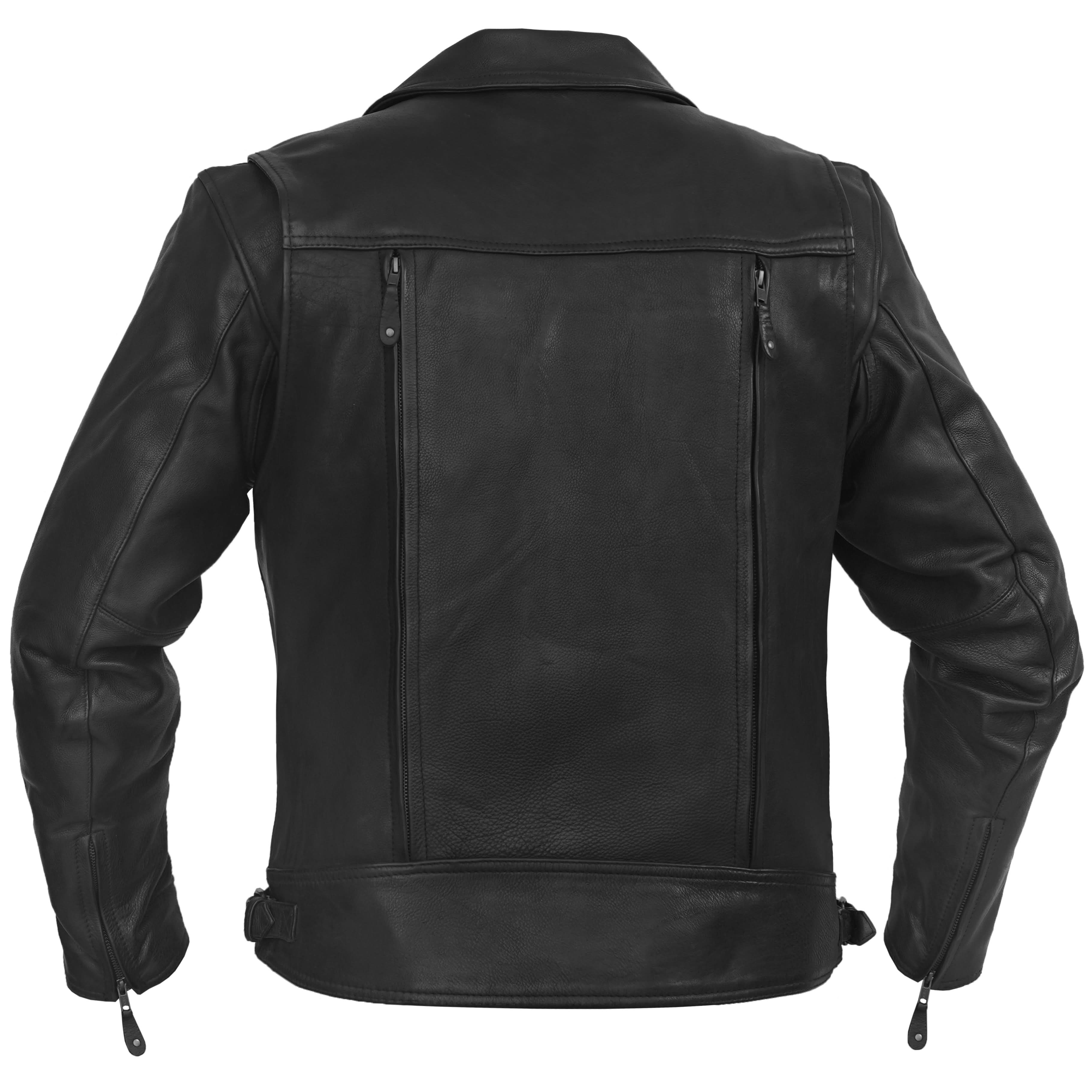 ShadowRider - Men's Leather Motorcycle Jacket