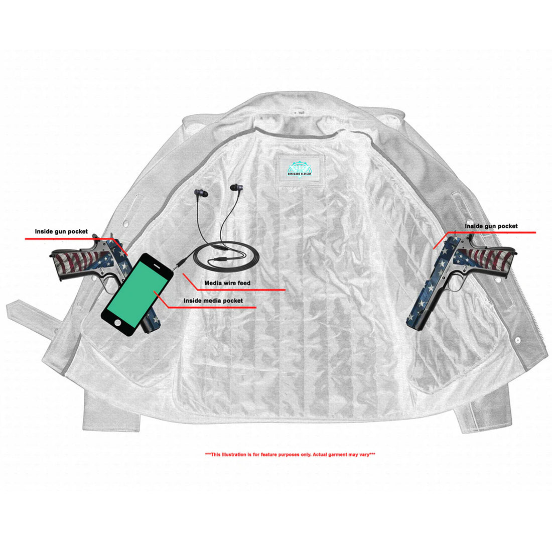 Command Men's Tall Motorcycle Jacket