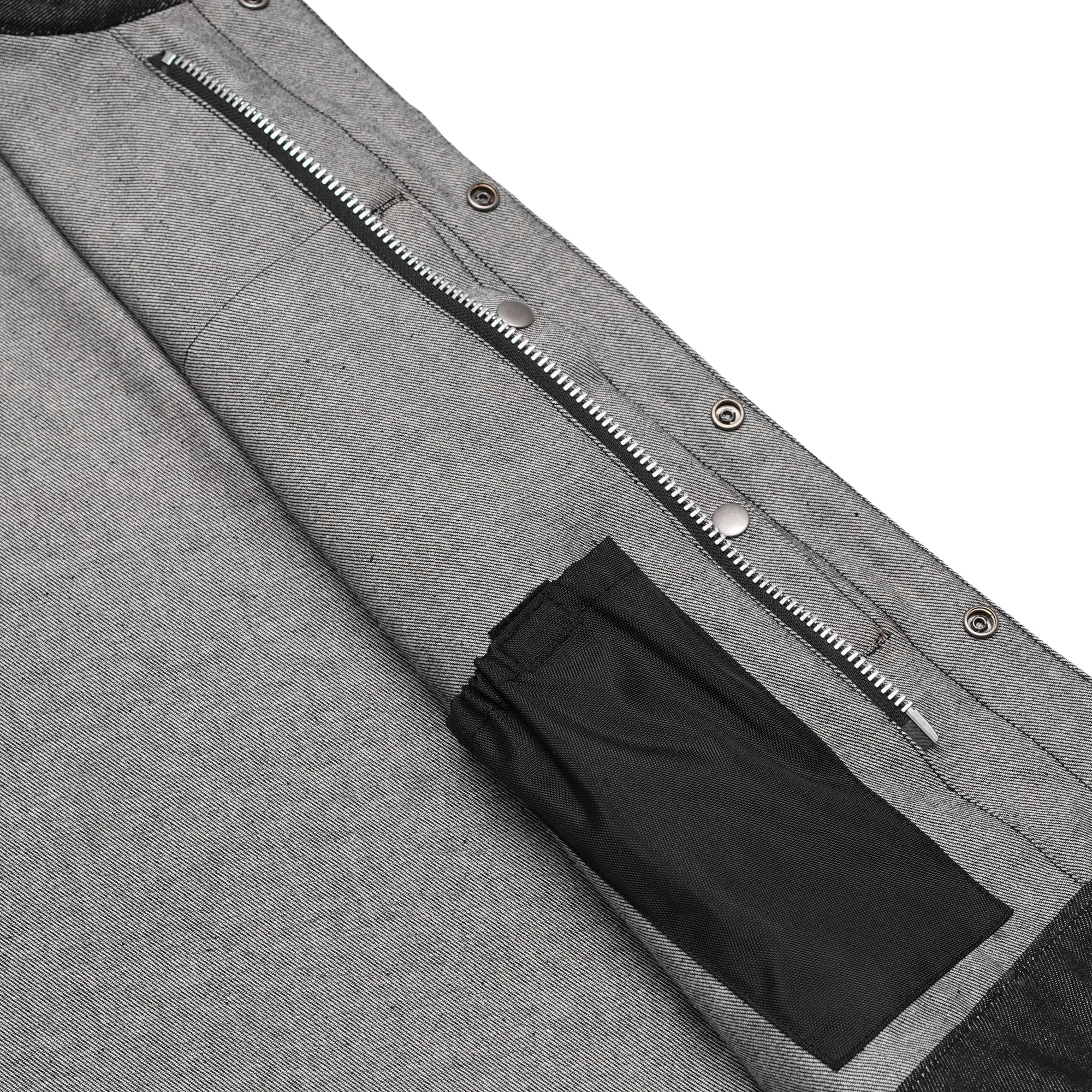 Horizon black Motorcycle Denim Vest