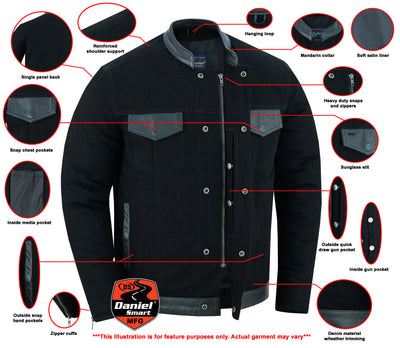Stash Men's Denim Jacket Men's Textile Jackets Renegade Classics