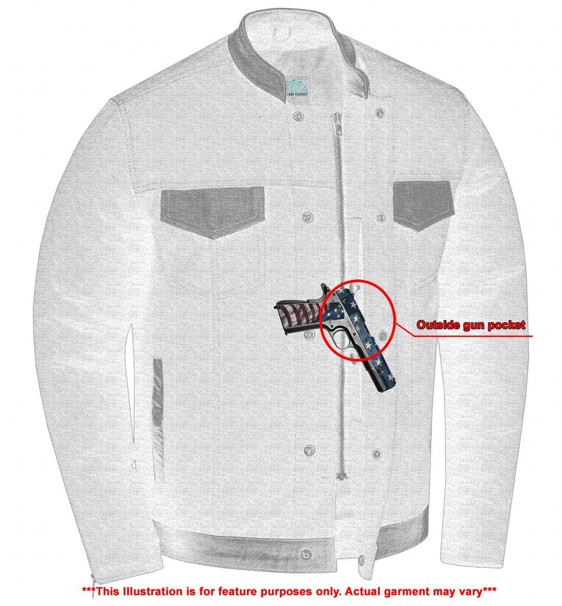 Stash Men's  Denim Jacket