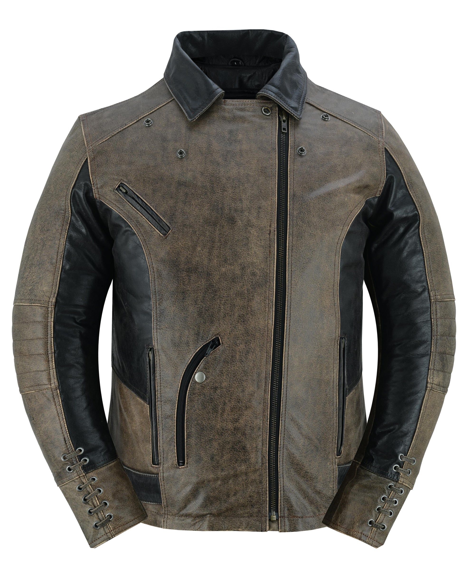 Fusion Flow Women's Leather Motorcycle Jacket Women's Leather Jackets Renegade Classics