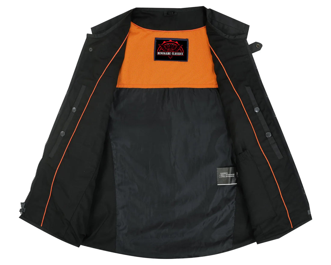 Crossroad Men's Motorcycle Textile SWAT Vest