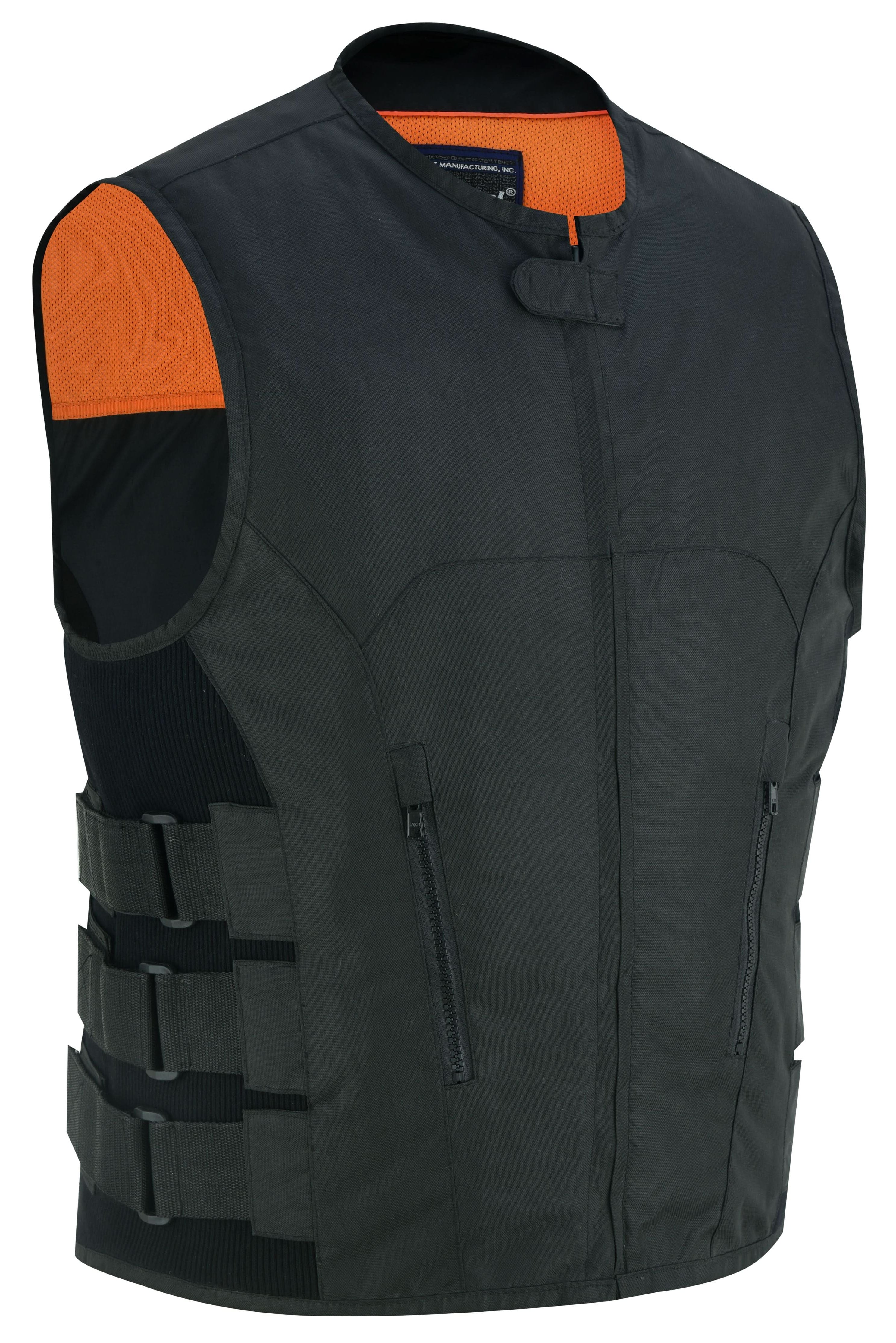 Crossroad Men's Motorcycle Textile SWAT Vest Men's Textile Vests Renegade Classics