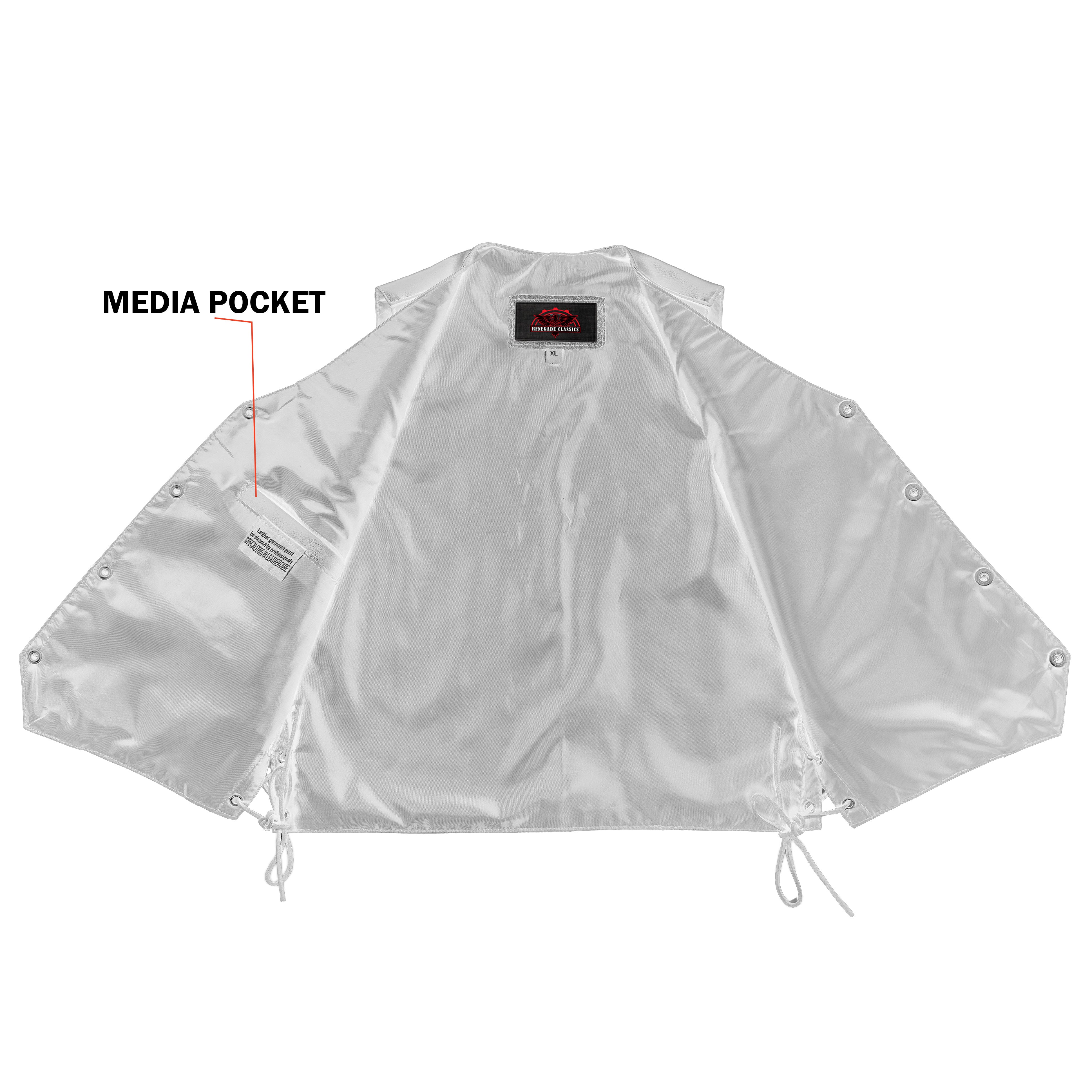 Aldo kids leather vest