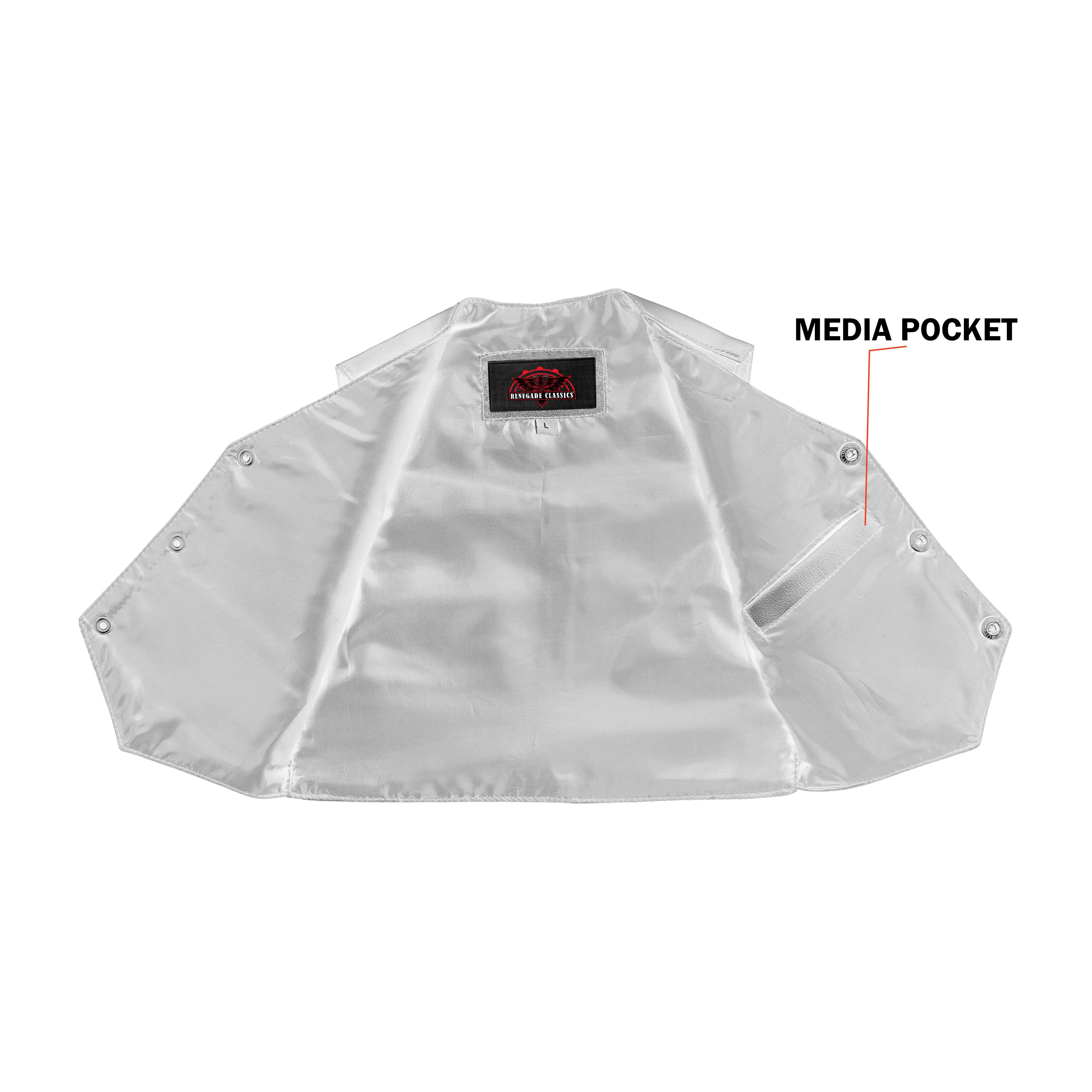 Barly  kids leather vest