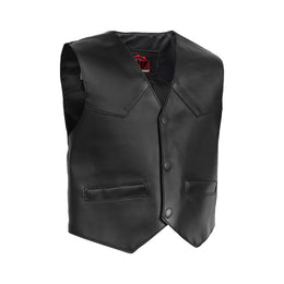 Barly  kids leather vest