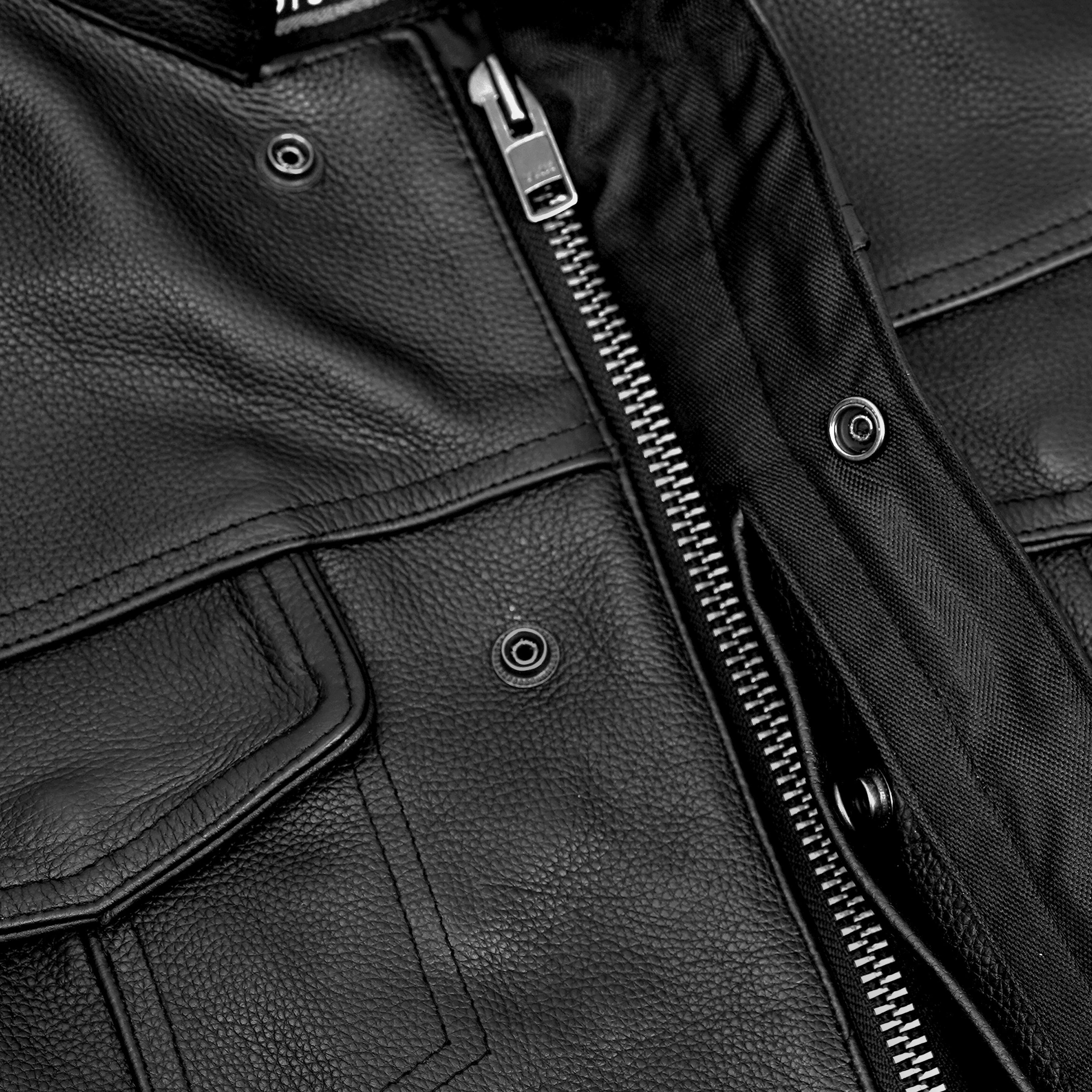 Renegade Classics Pick™ Black Motorcycle Vest