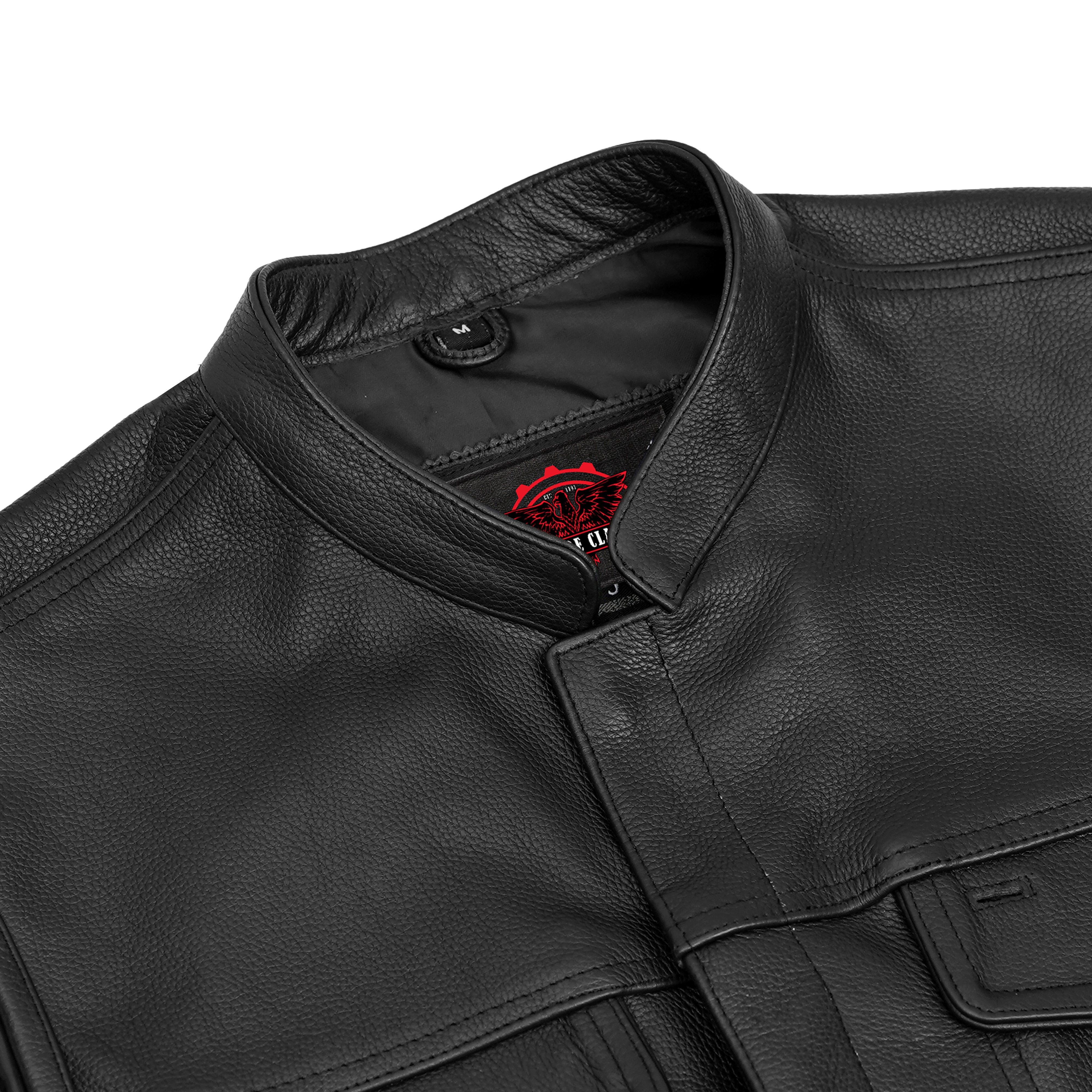Renegade Classics Pick™ Black Motorcycle Vest
