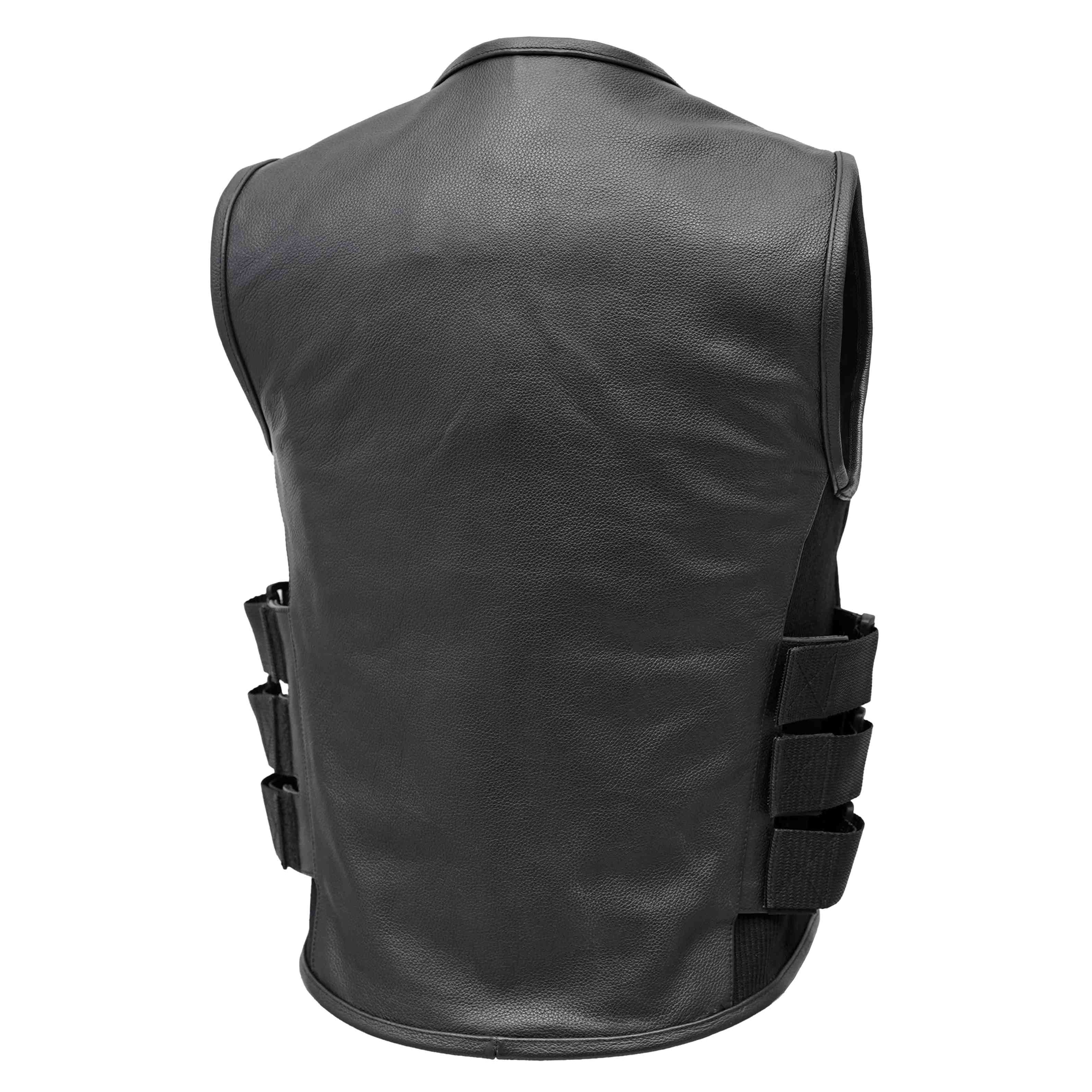 Urbella Women's leather motorcycle vest