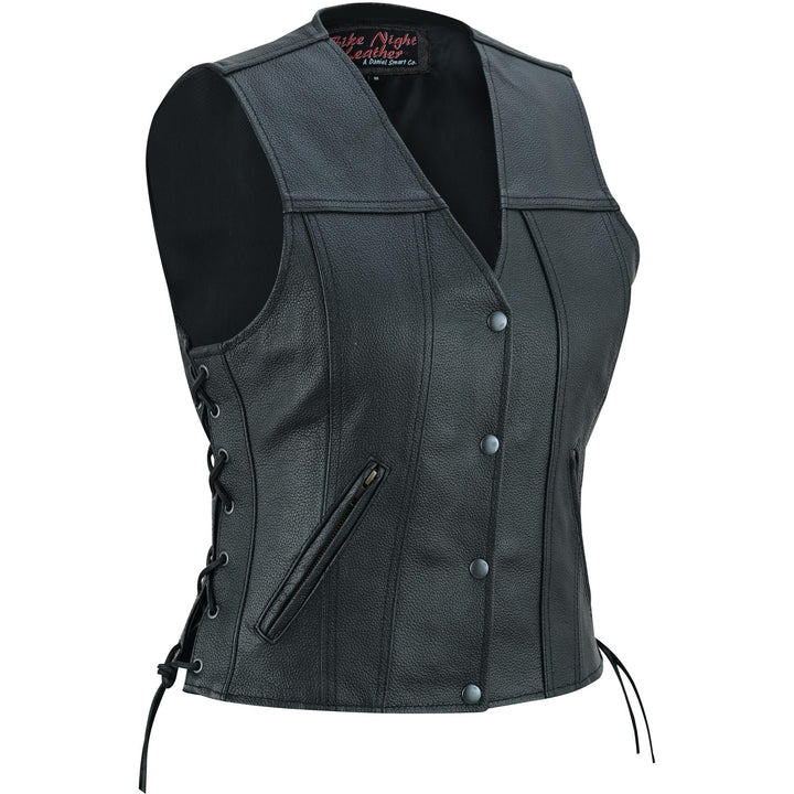 Aura Blaze Women's leather vest