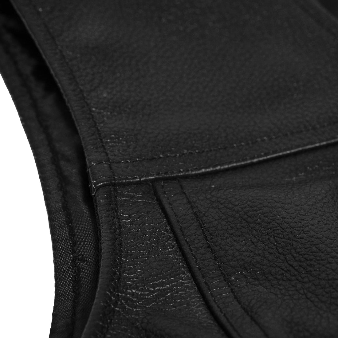Aura Blaze Women's leather motorcycle vest