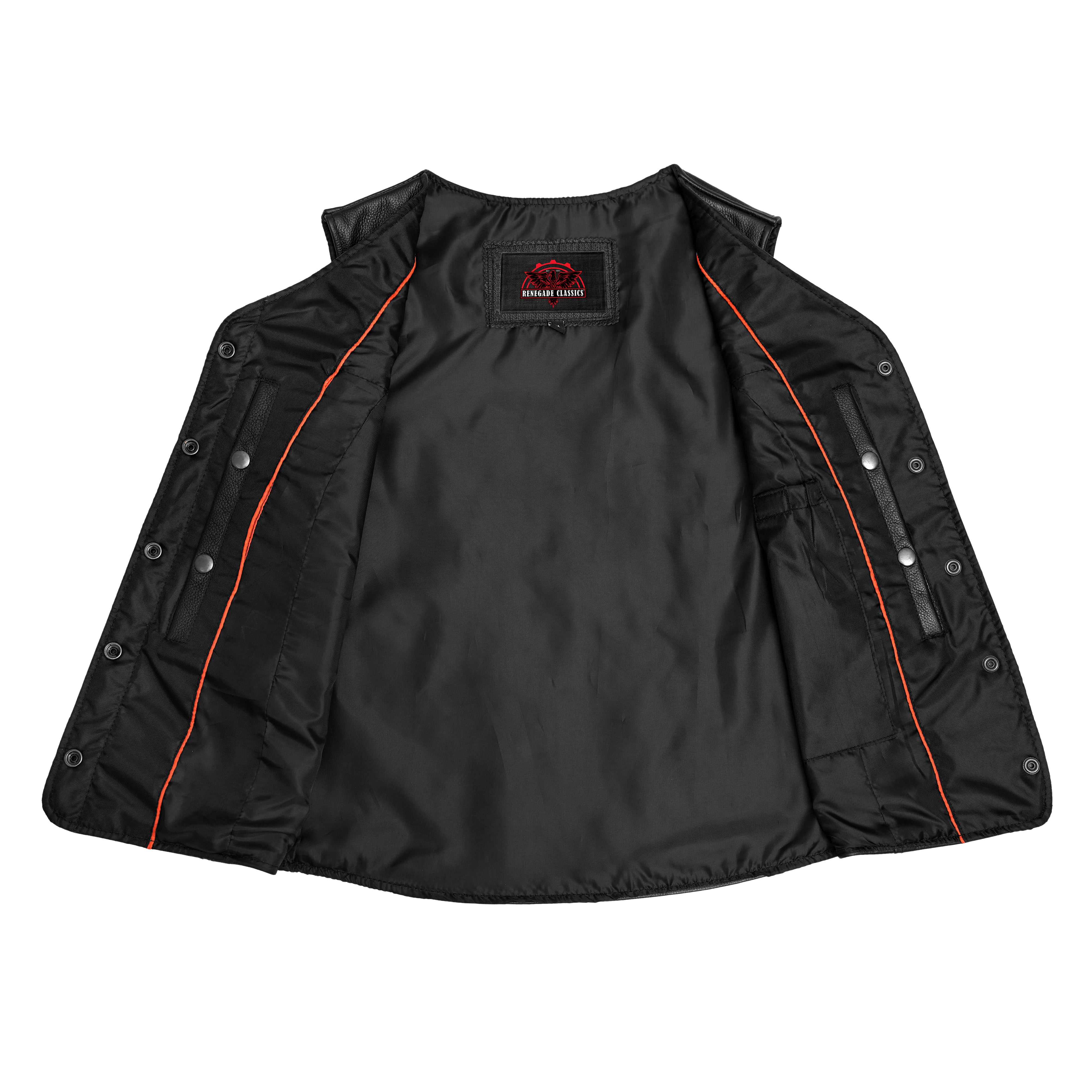 Relida™ Women's leather motorcycle vest