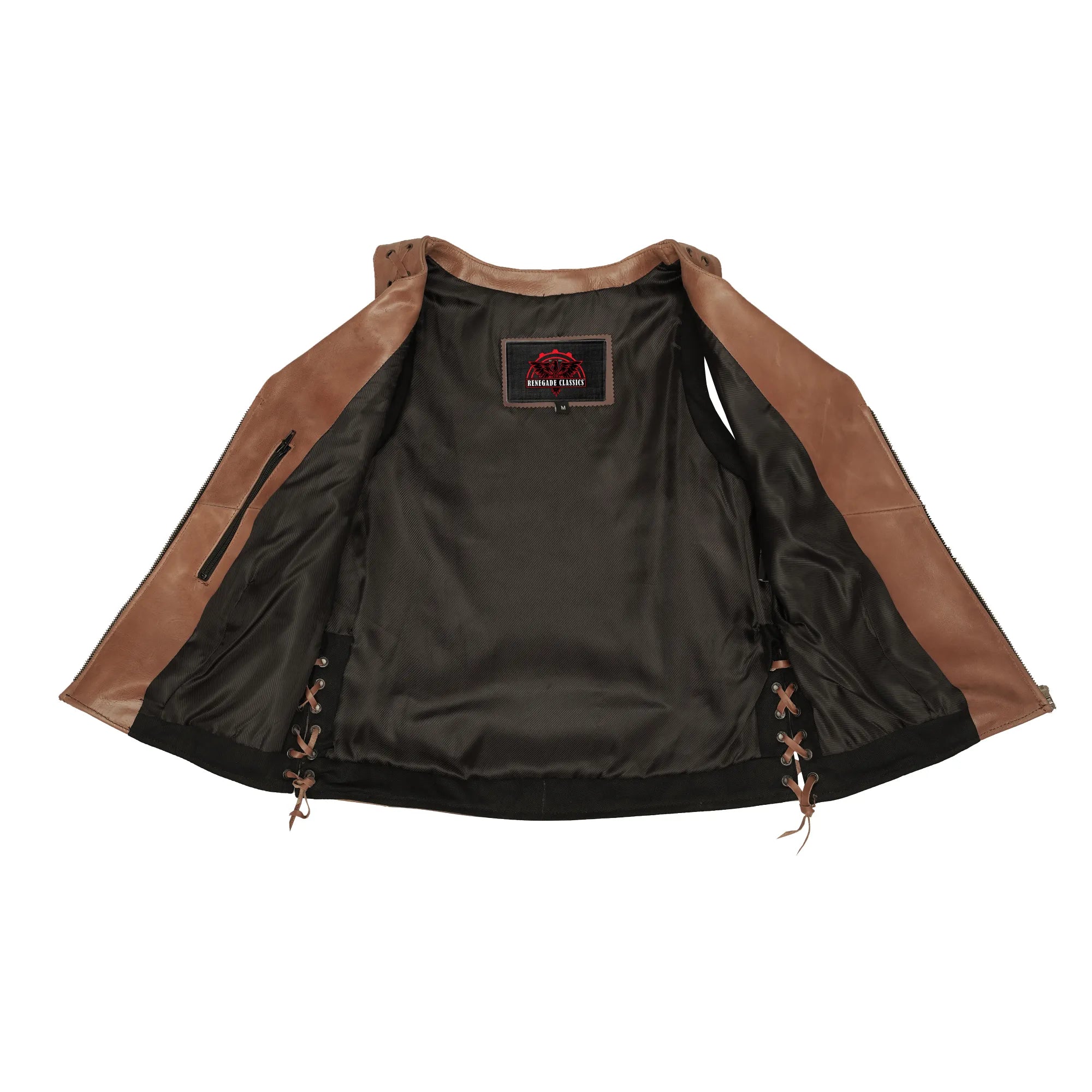 Delice™ Women's leather motorcycle vest