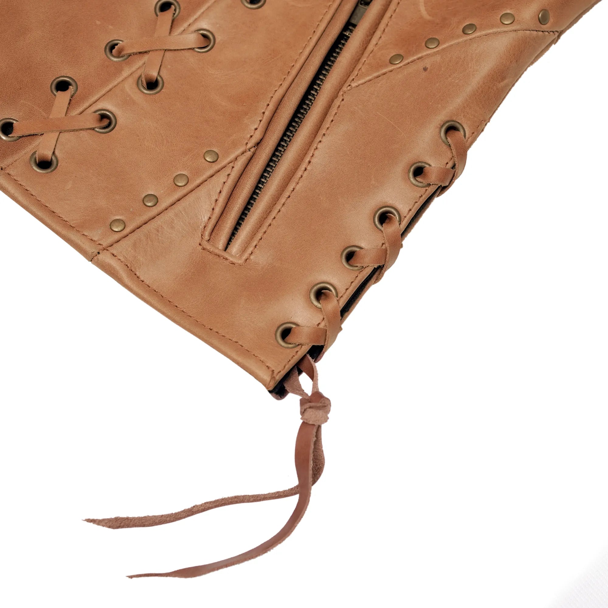 Delice™ Women's leather motorcycle vest