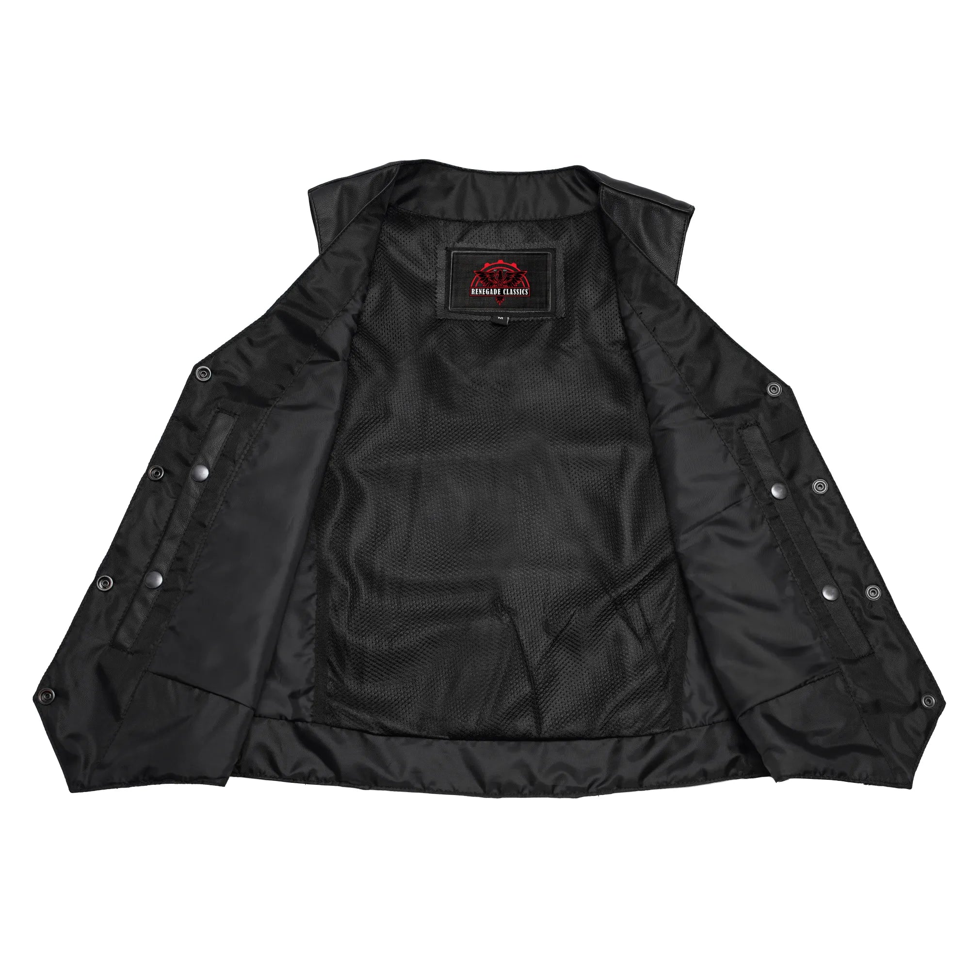 Volto™ Women's leather motorcycle vest