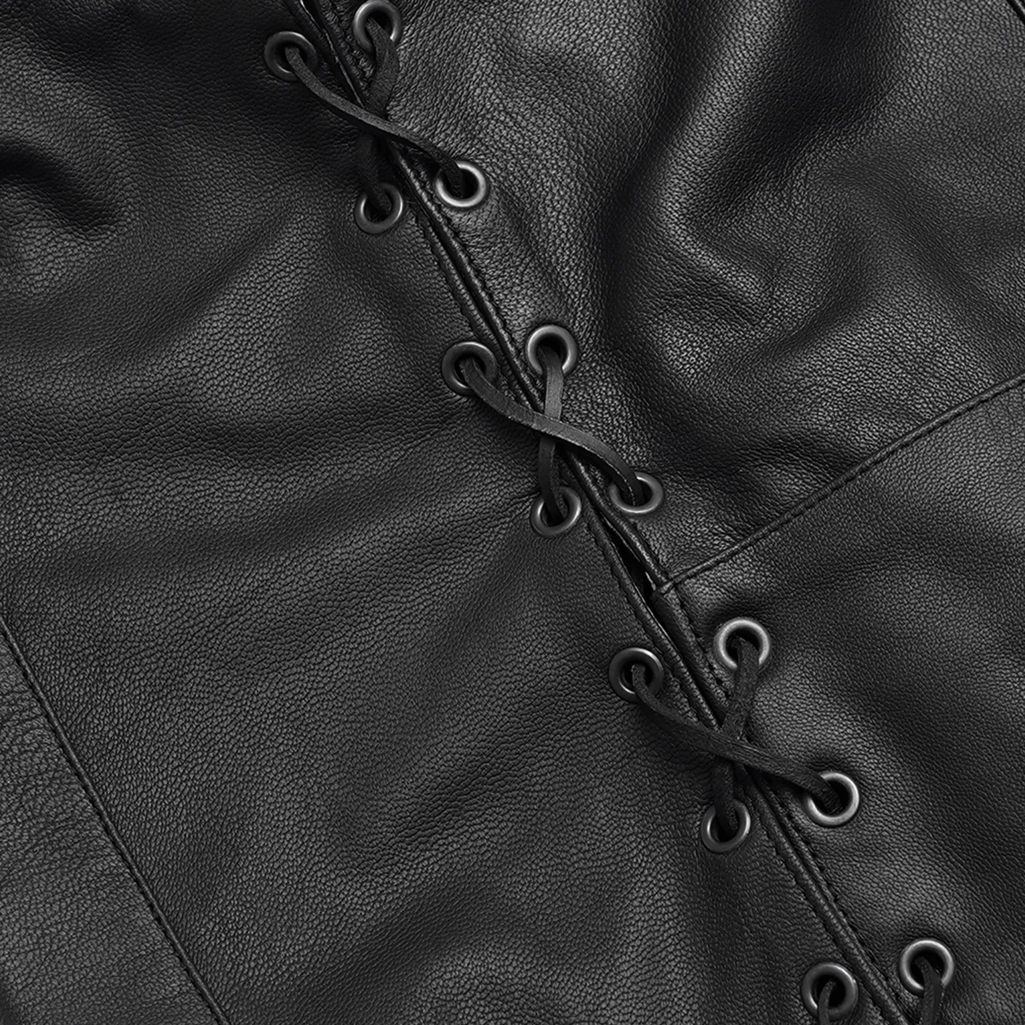 Aemor™ Women's Leather Motorcycle Vest