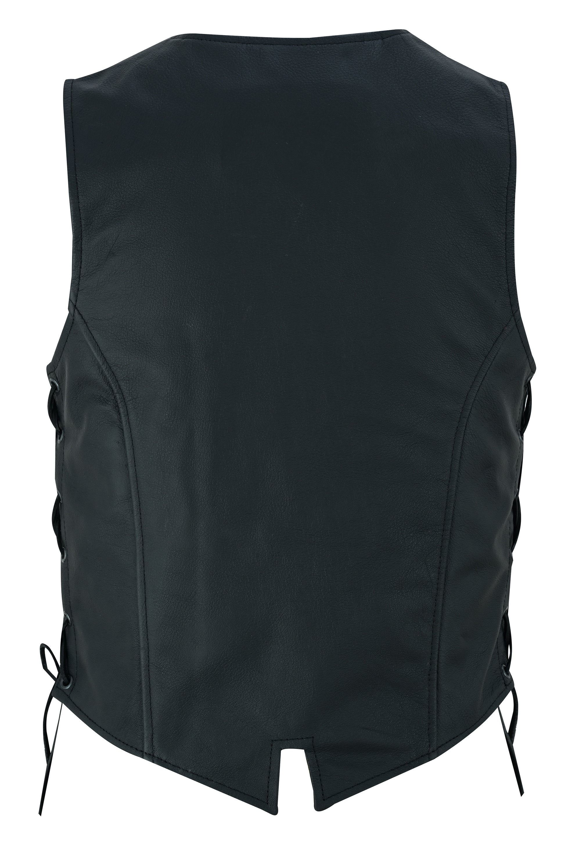 WooGirl Women's leather biker vest Women's Leather Vests Renegade Classics