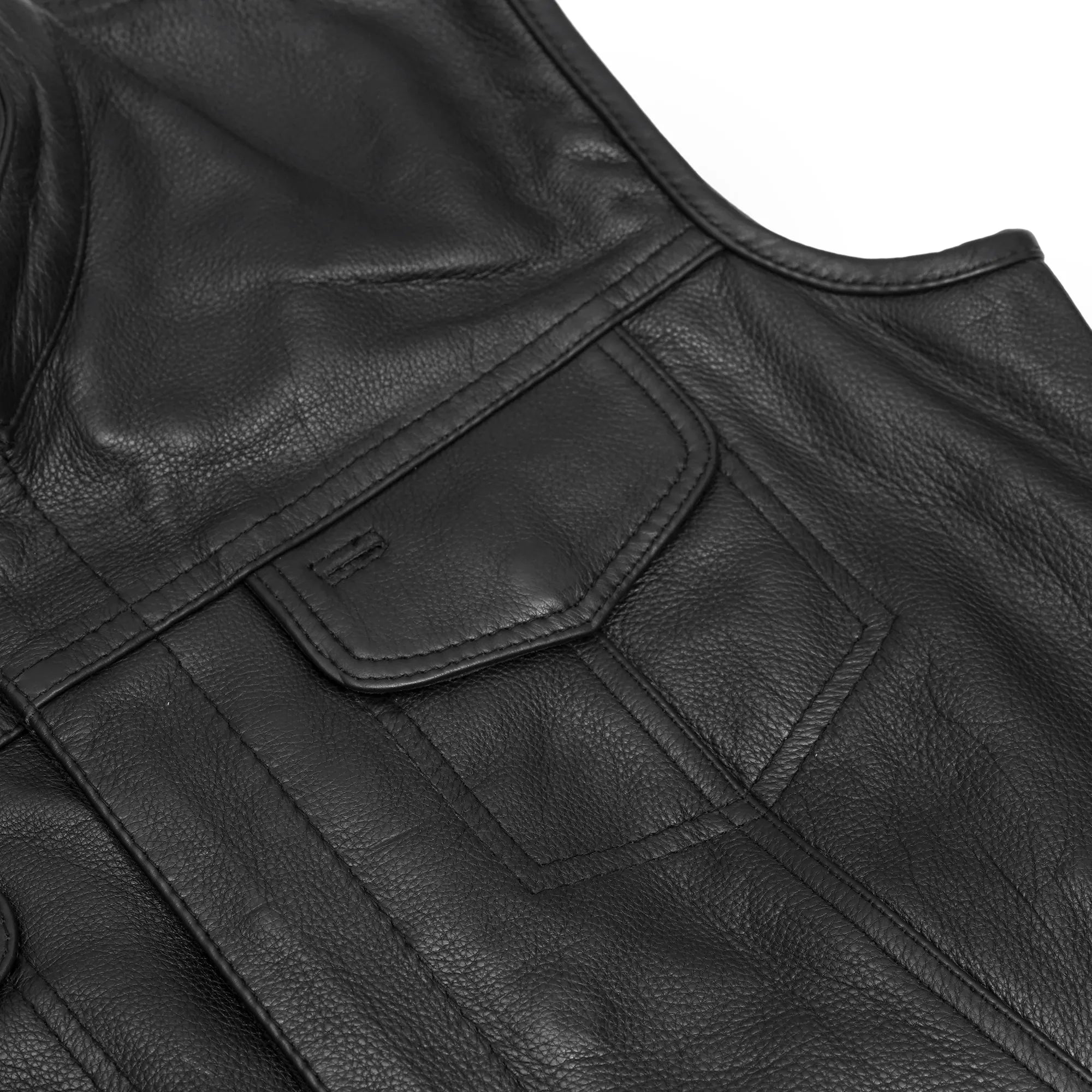 Maxillea™ Women's leather motorcycle vest