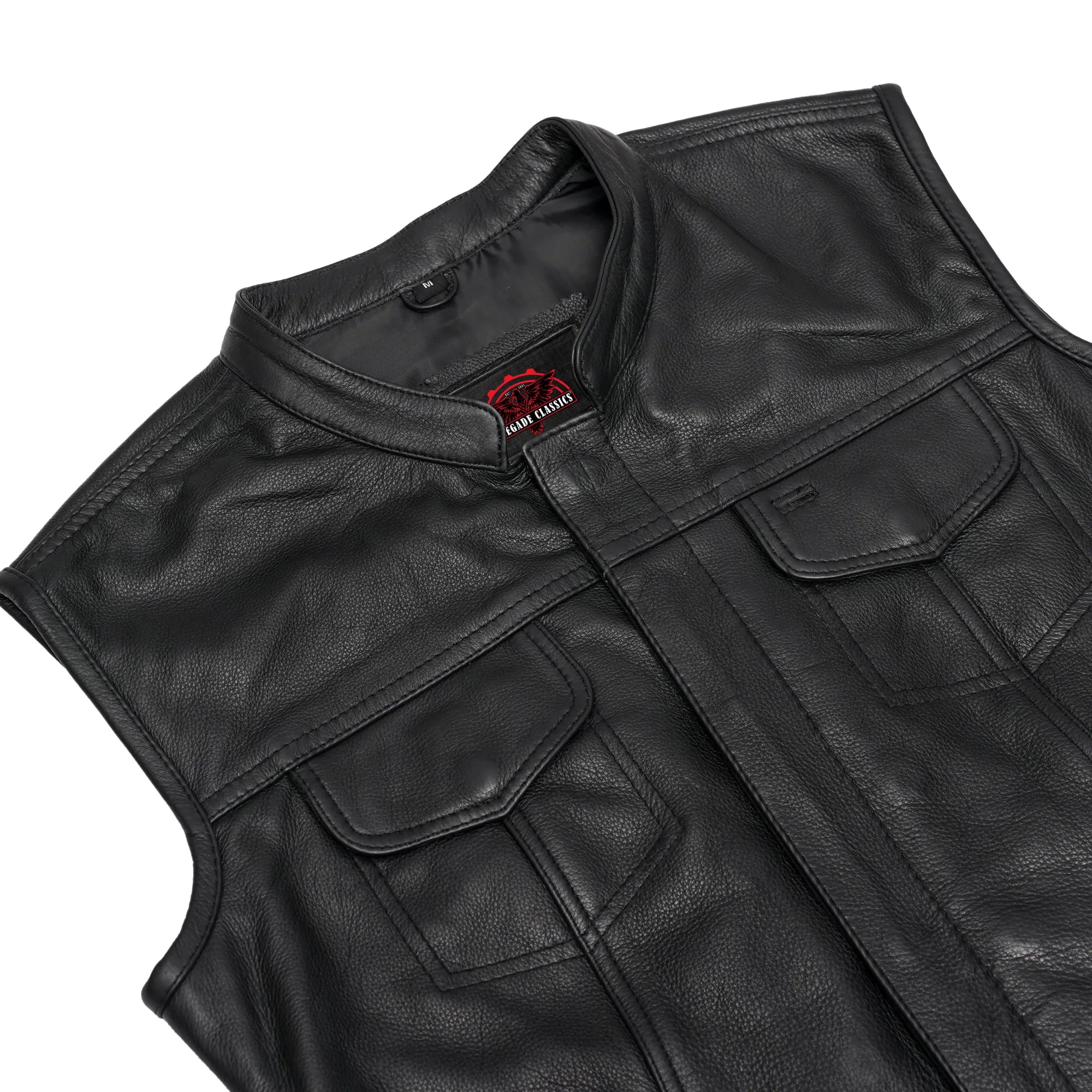 Maxillea™ Women's leather motorcycle vest