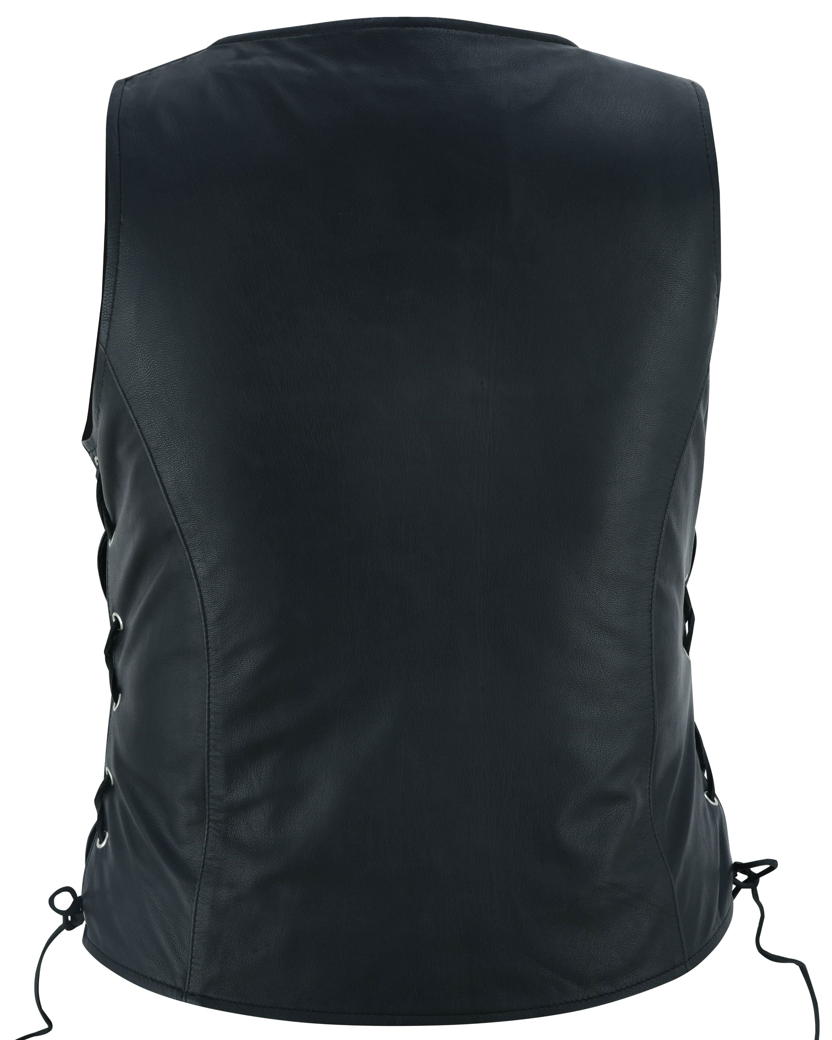 Ophora Women's leather motorcycle vest Women's Leather Vests Renegade Classics