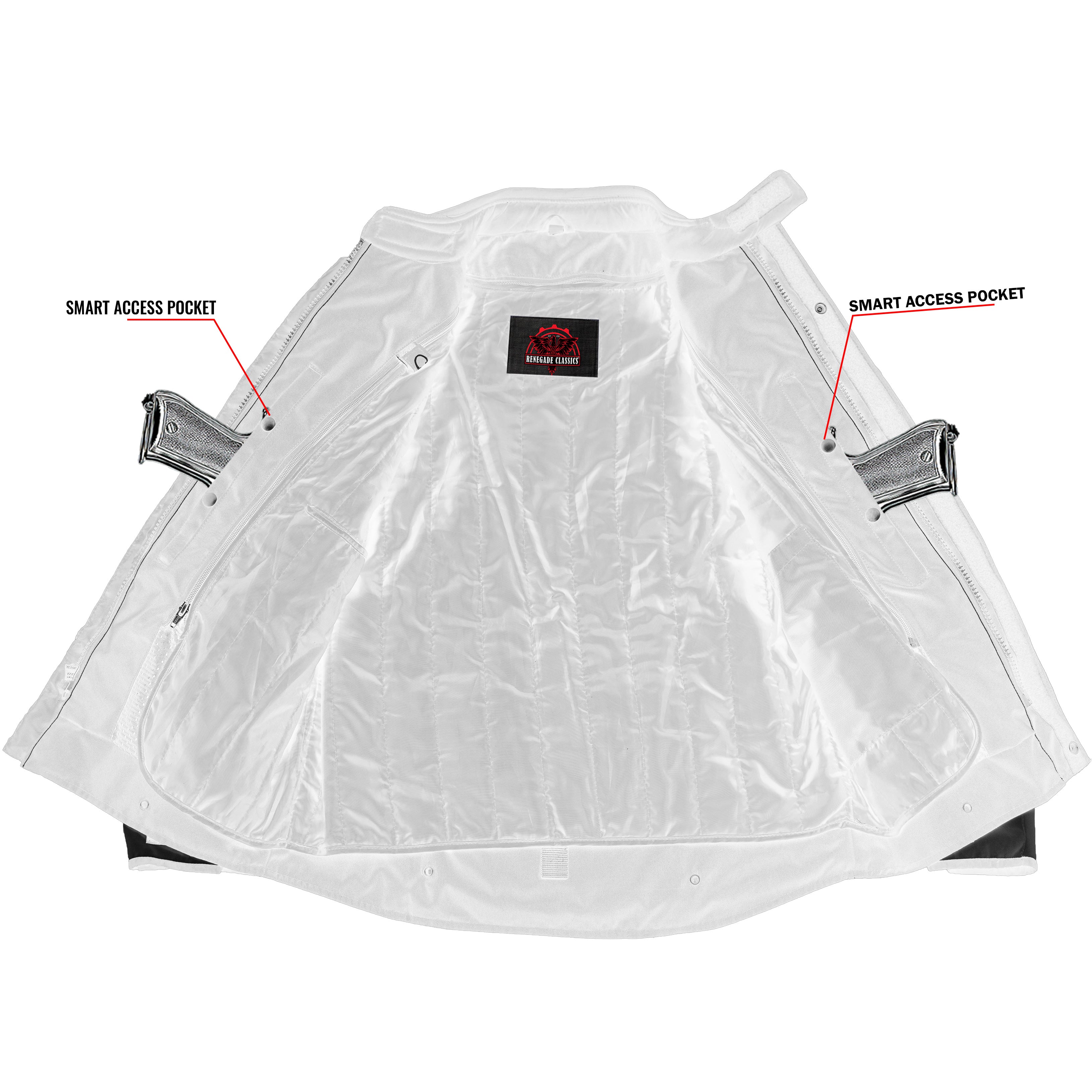 Prism™ Hi-Vis Mens Textile Motorycyle Jacket