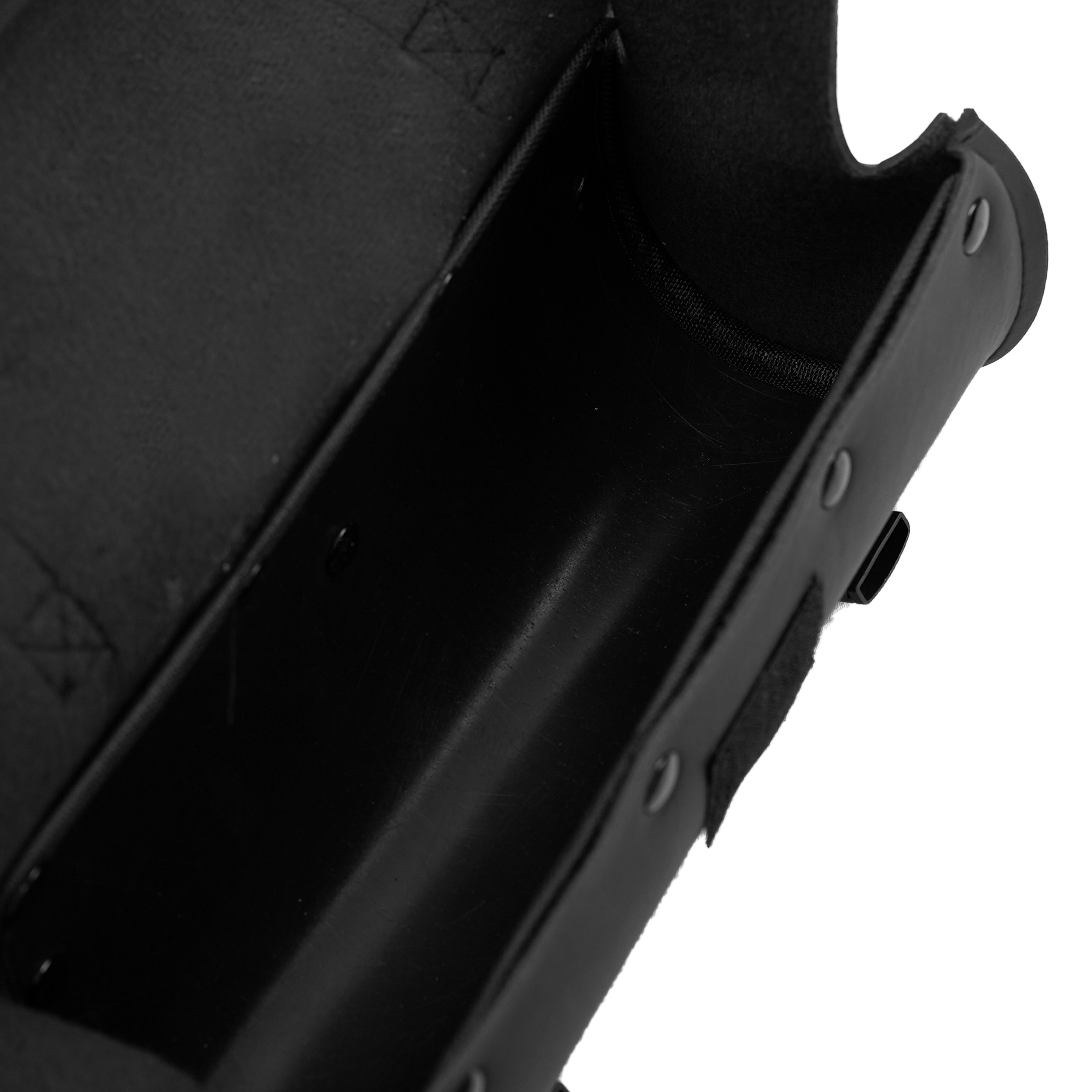 Black Construction Two Strap Tool Bag