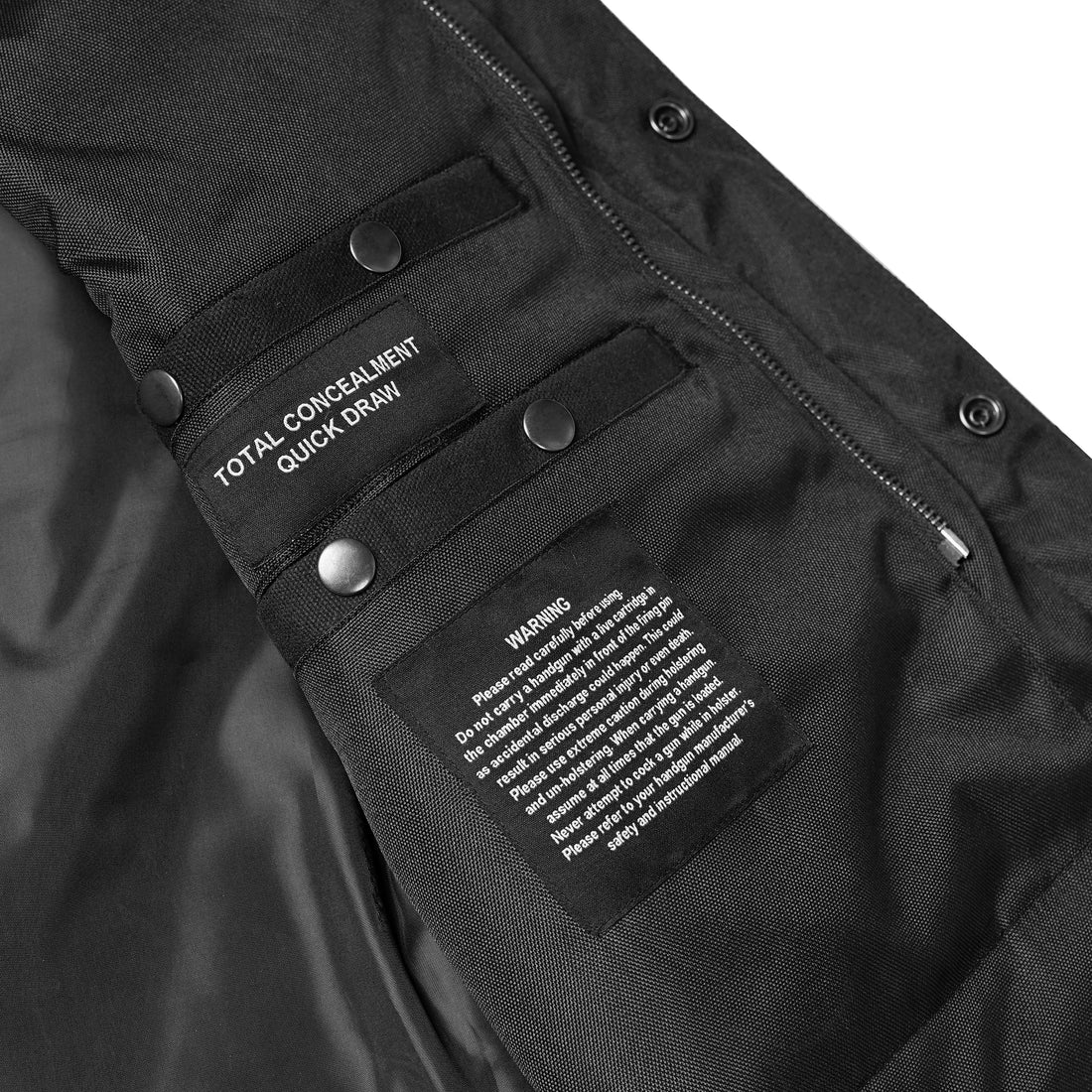 Night barron Men's  Textile  Vest - black