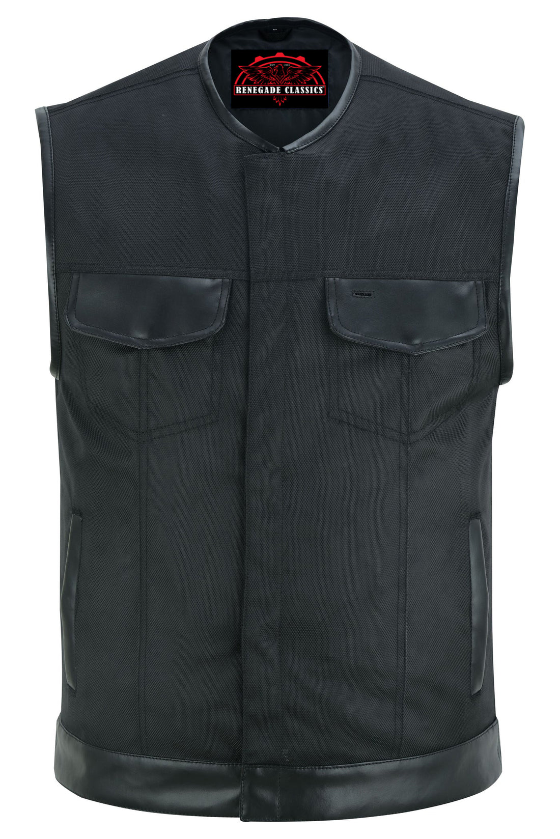 StarFuse Men's textile  vest -  Black