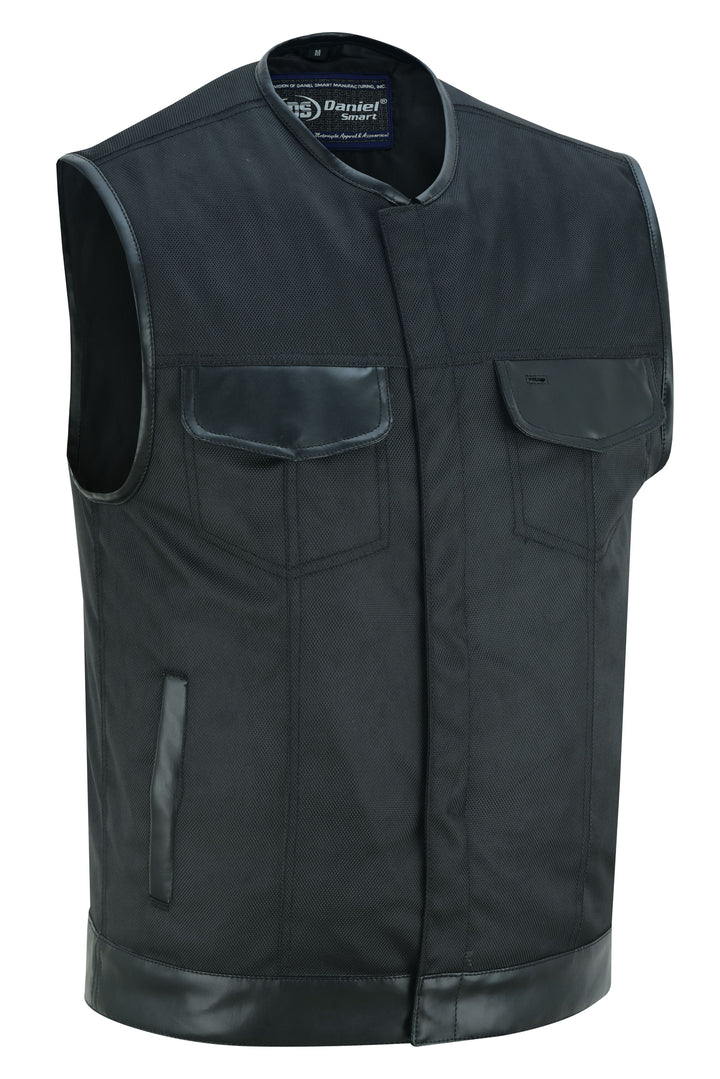 StarFuse Men's textile  vest -  Black