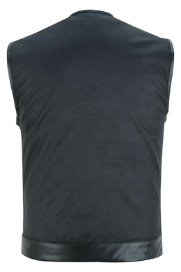 StarFuse Men's textile vest - Black Men's Textile Vests Renegade Classics