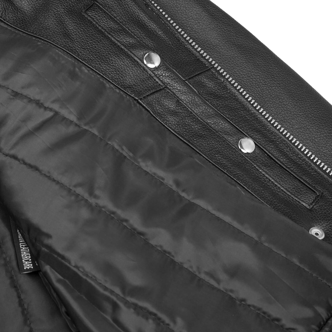 Classic Star Black Men's Leather Motorcycle Jacket