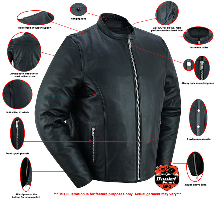 DS Men's Classic Scooter Jacket