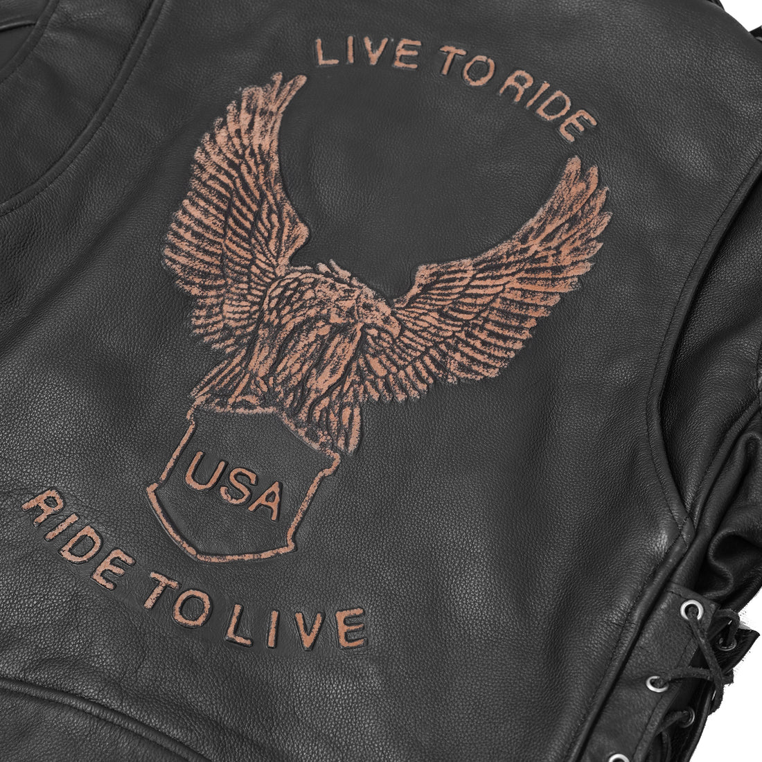 Freedom Rider Black Men's Leather Jacket
