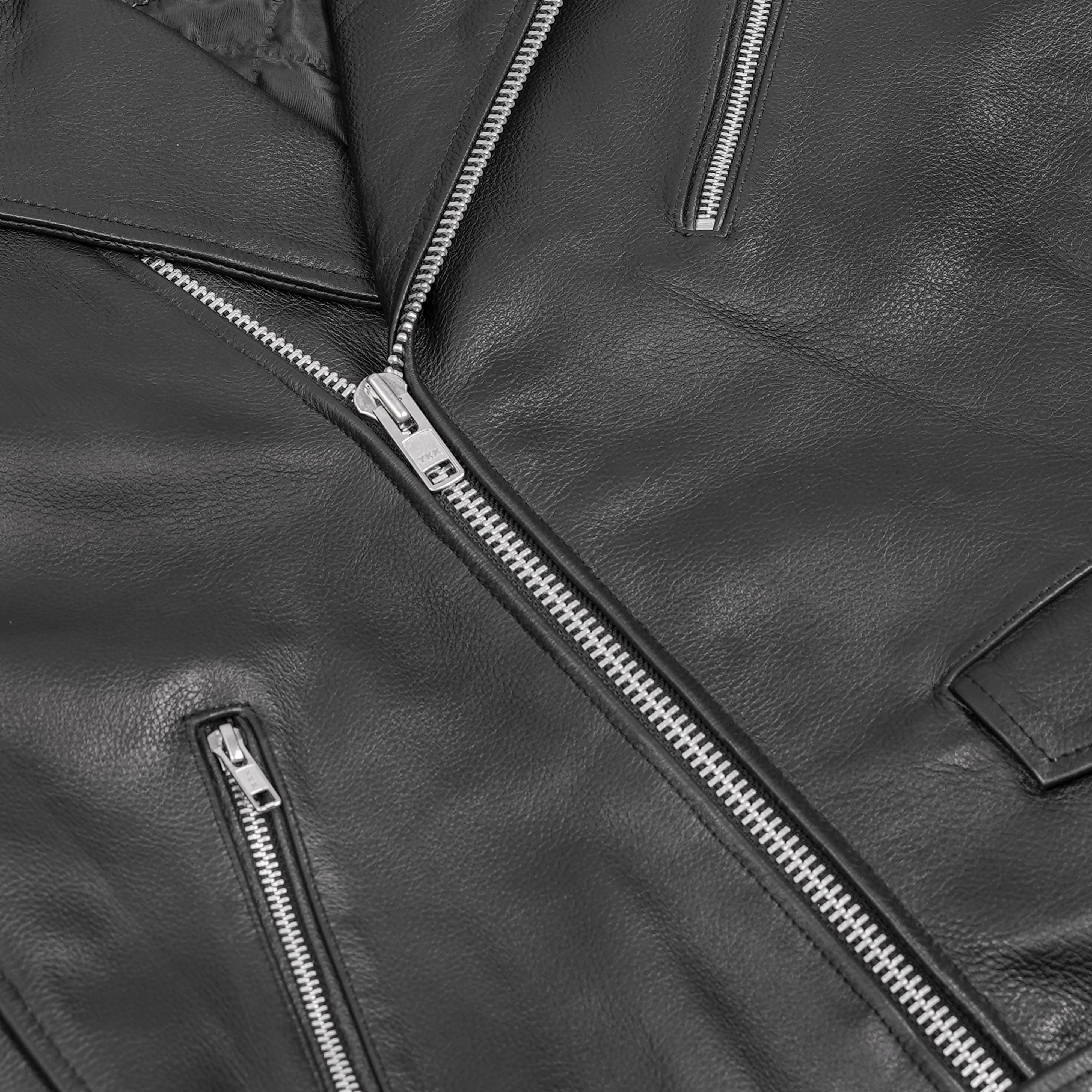 Freedom Rider Black Men's Leather Jacket - Renegade Classics