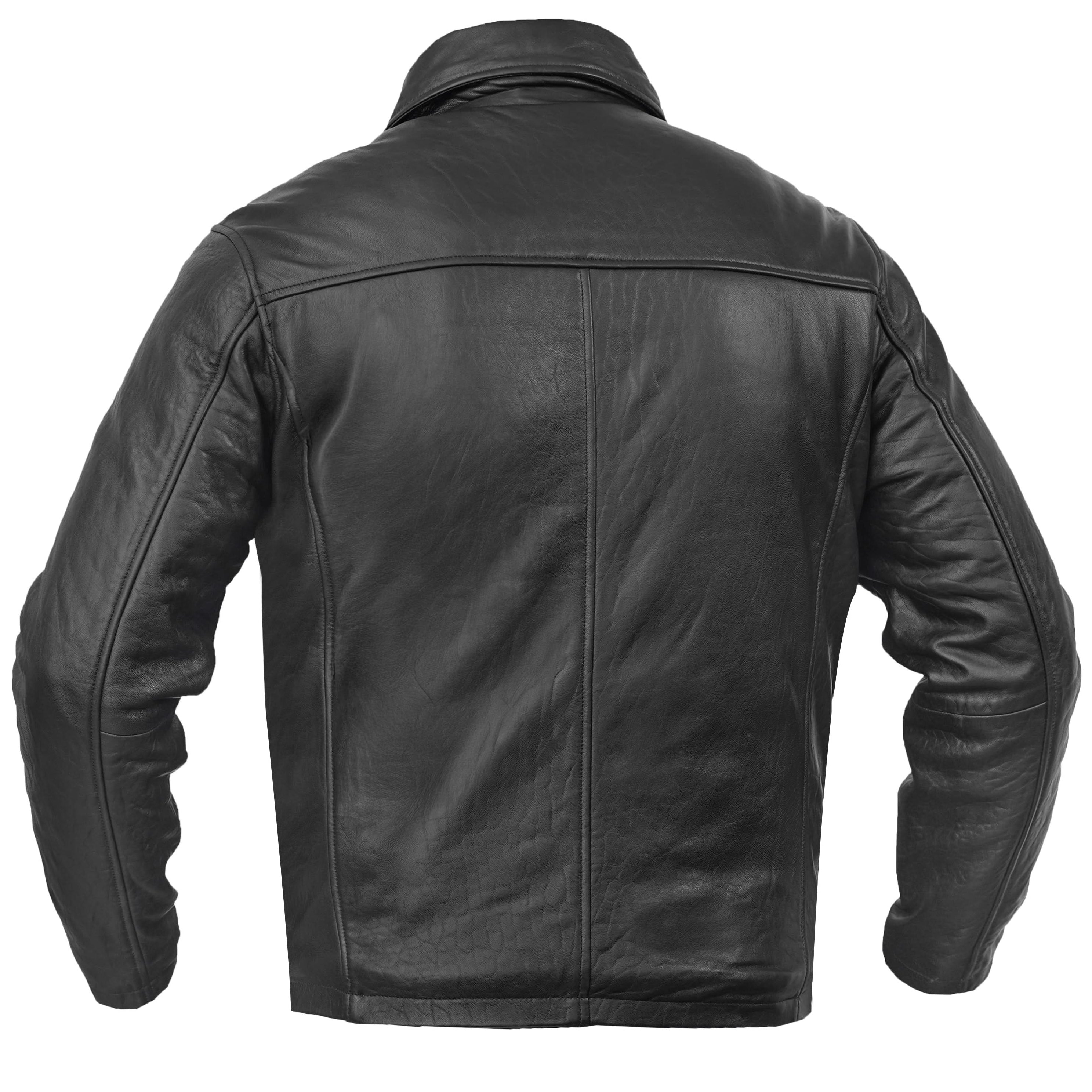 Breaking Men's Black  Leather Jacket