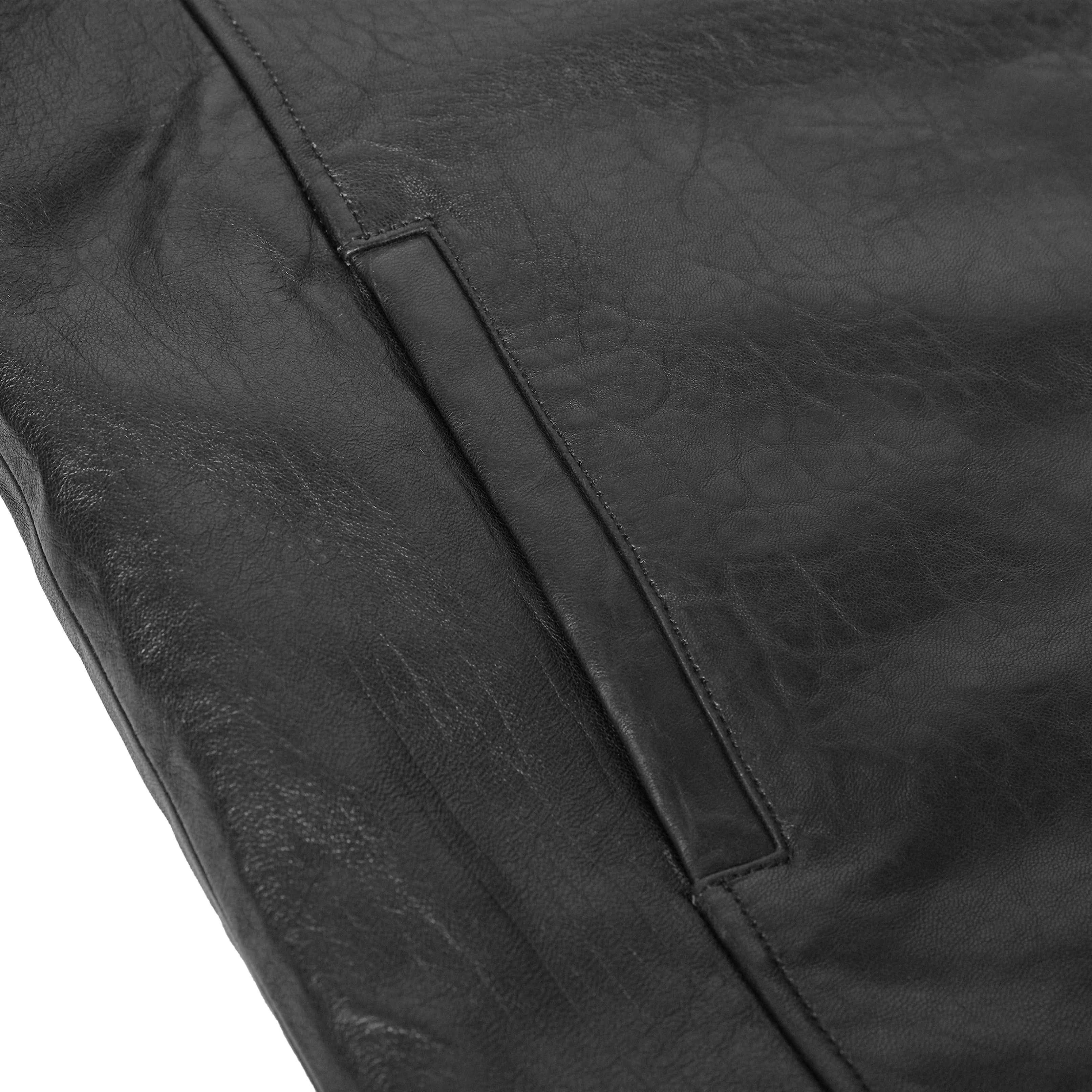 Breaking Men's Black  Leather Jacket