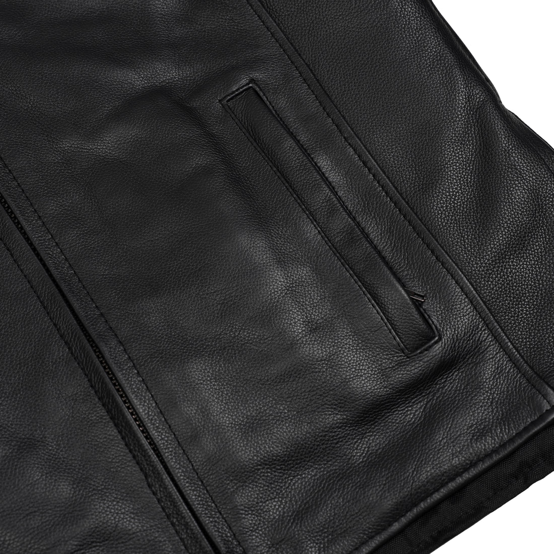 Ashster Leather Motorcycle Jacket