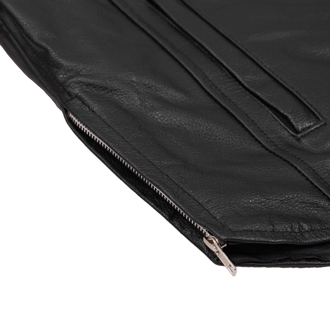 Ashster Leather Motorcycle Jacket