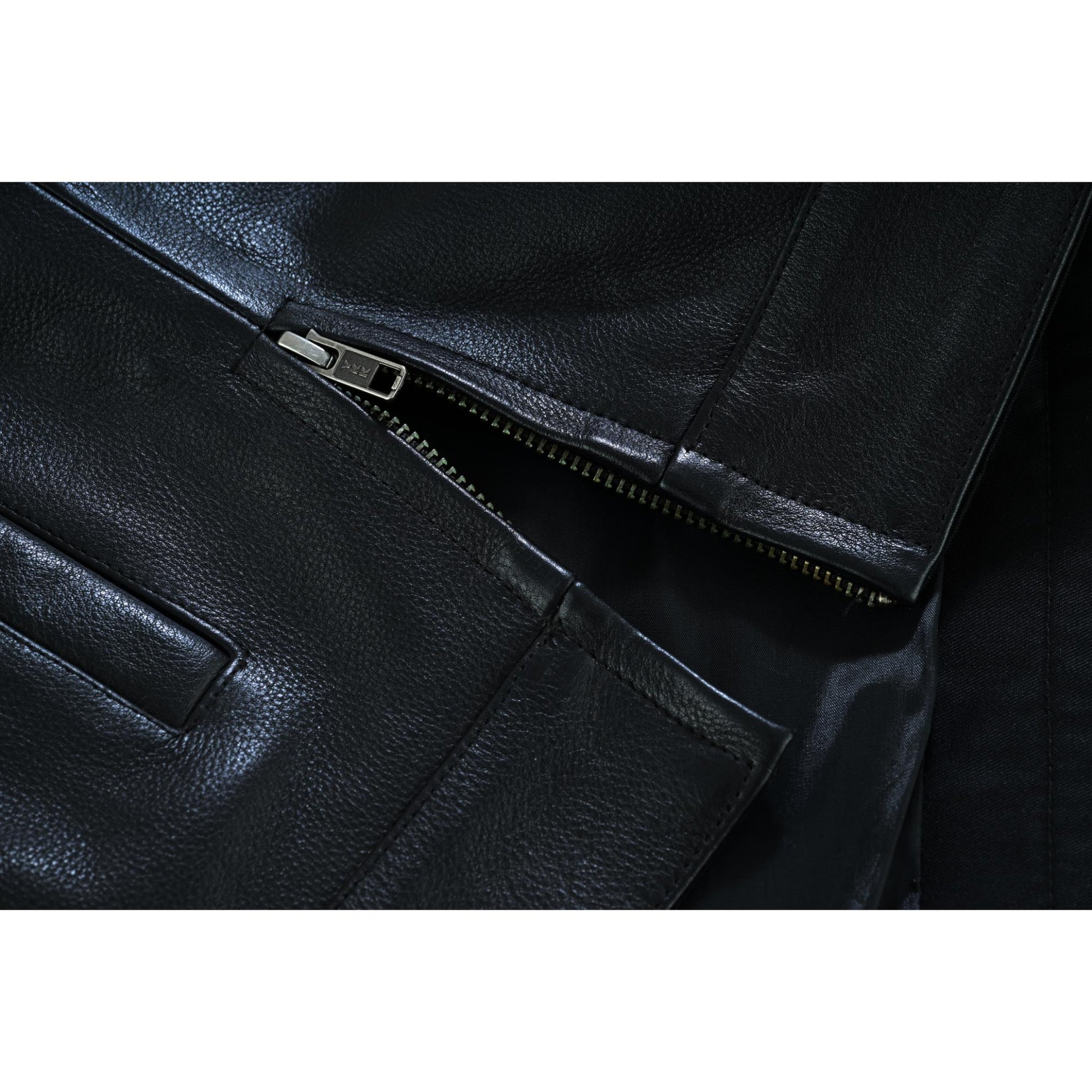 UpStyle Men's Black Leather Motorcycle Vest Renegade Classics