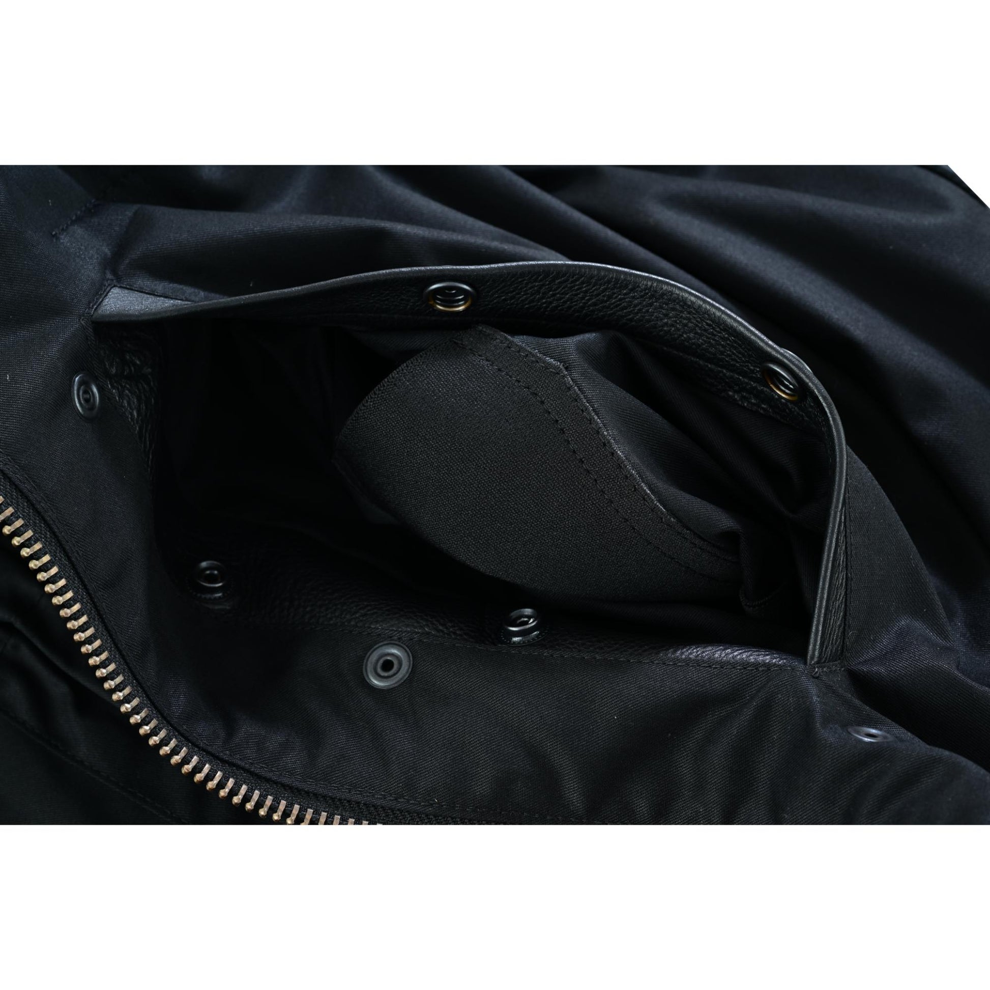 UpStyle Men's Black Leather Motorcycle Vest Renegade Classics