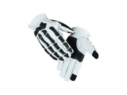 Glove Grace White and Black Skeleton Hand Riding Glove Renegade Classics