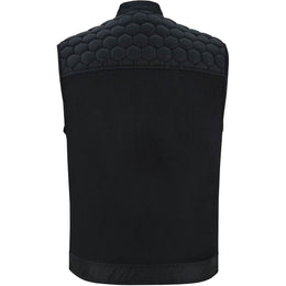 Mesh Rave Men's Black Mesh Textile Vest Renegade Classics