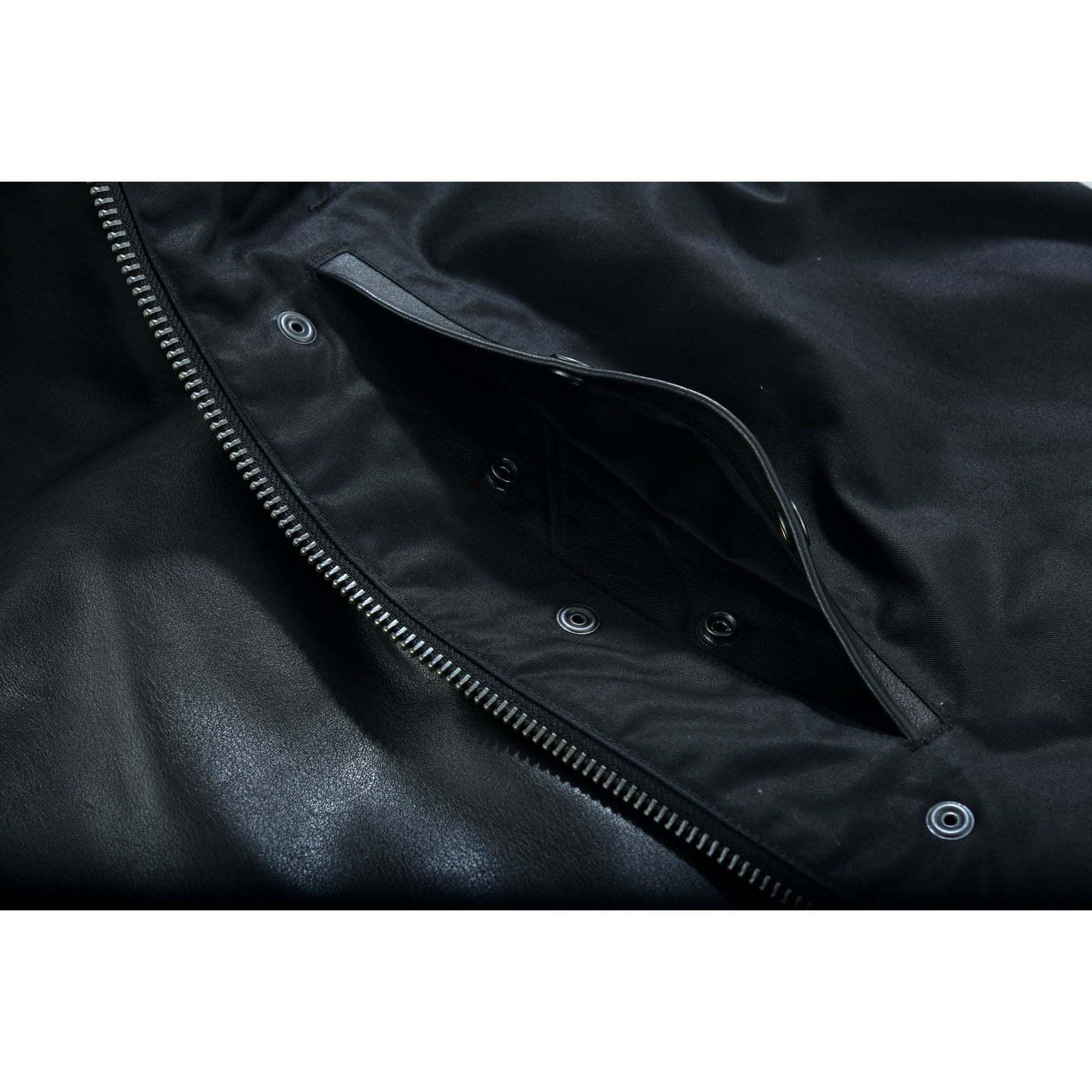 Highway Jack Men's Black Leather Motorcycle Vest Men's Leather Vests Renegade Classics