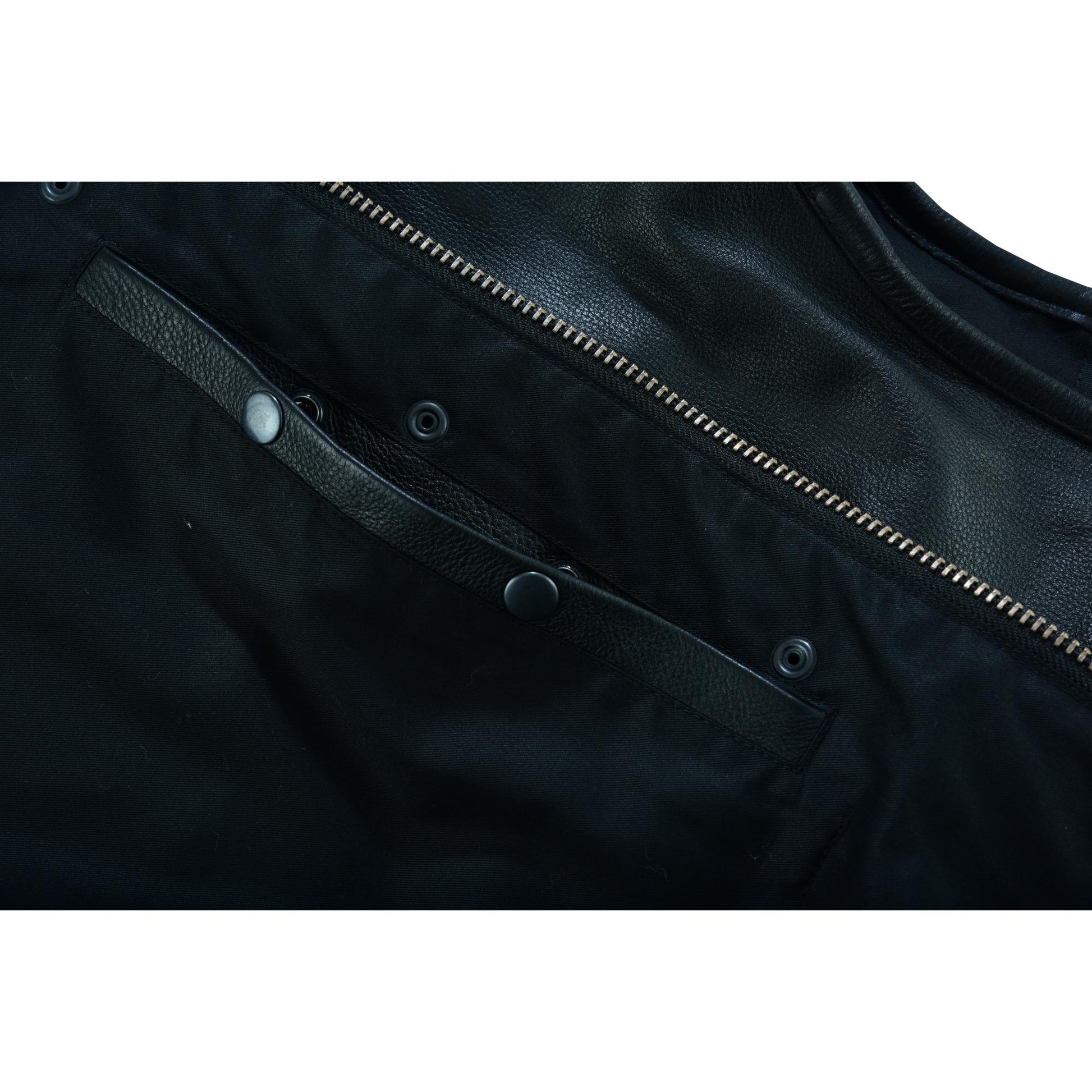 Biker champ Men's Biker Leather Vest Men's Leather Vests Renegade Classics