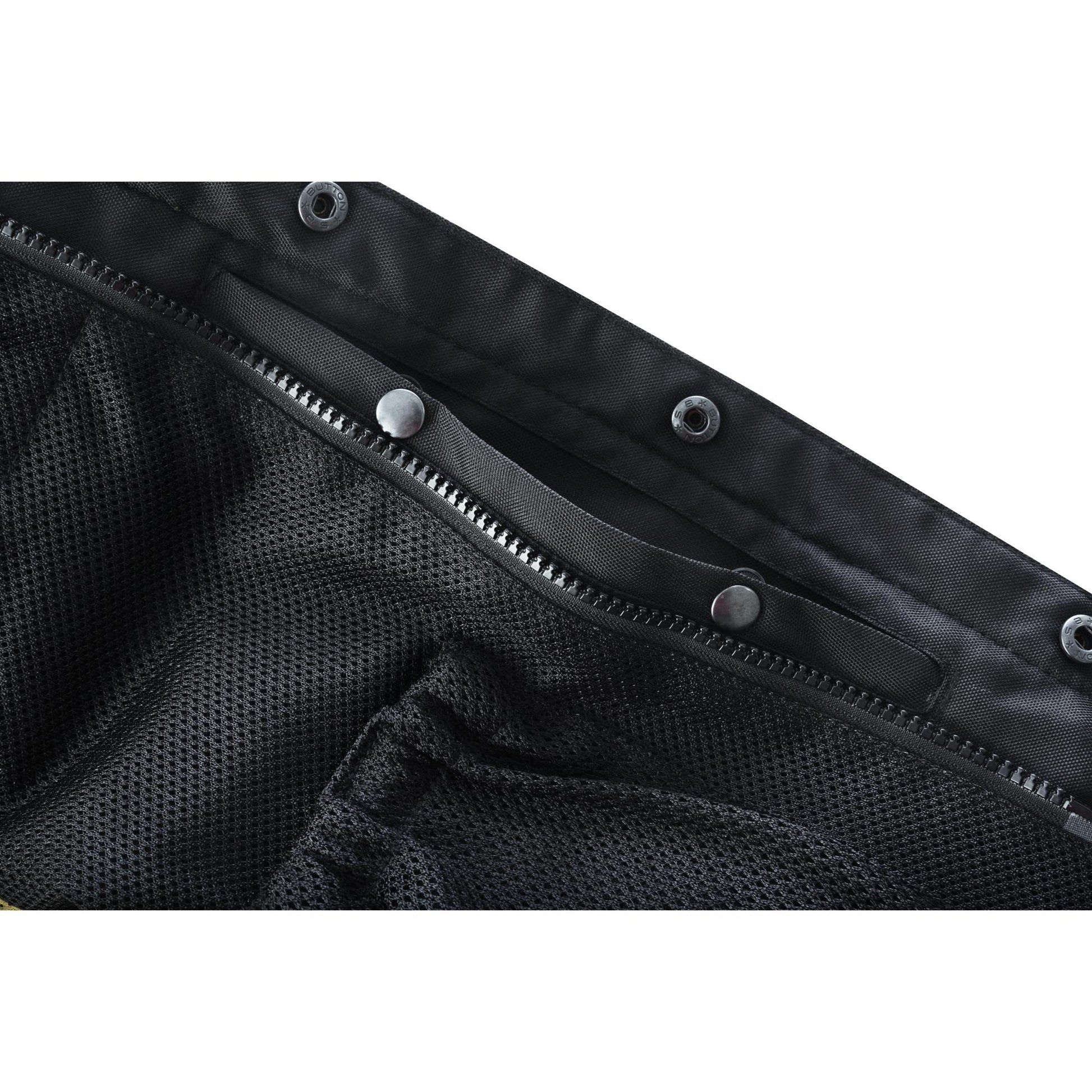 Gloom Gold Men's Black Mesh Textile Vest Renegade Classics