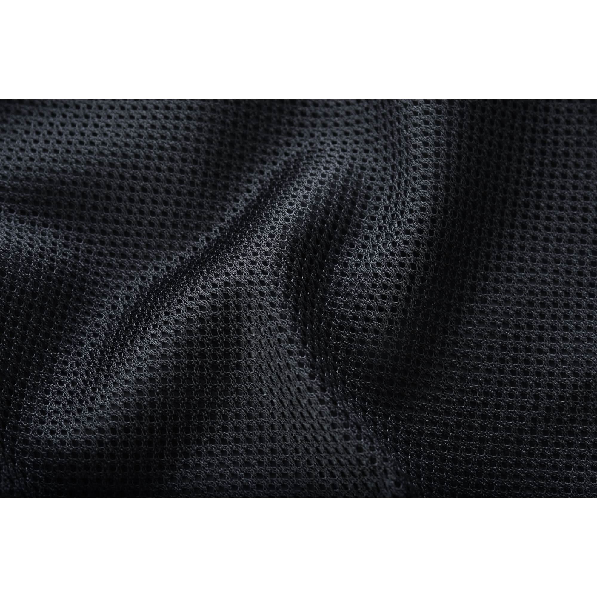 Nitro Rush Men's Black Mesh Textile Vest with Yellow Diamond Stitch Renegade Classics